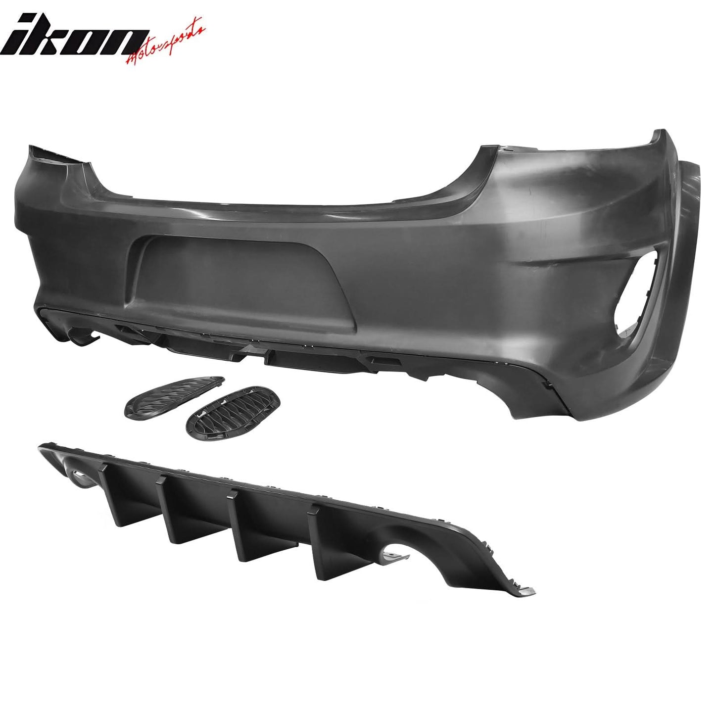2020-2023 Dodge Charger Widebody Bumper Cover Rear Lip Diffuser PP