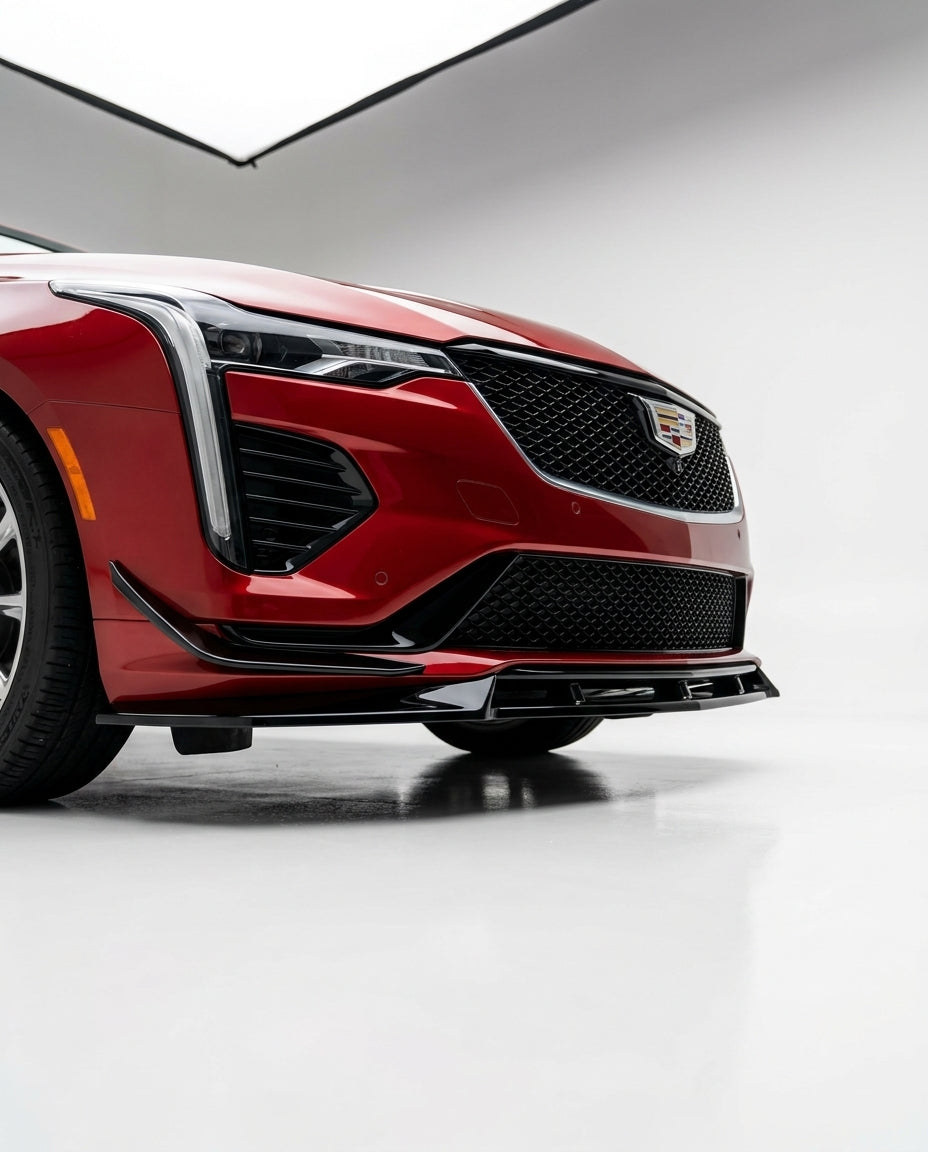 2020-2023 Cadillac CT4 Front Lip Chin Spoiler 3PC PP