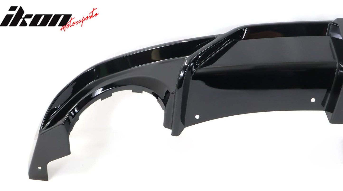 2022-2024 Honda Civic FE-C Style Rear Bumper Lip Diffuser Gloss Black