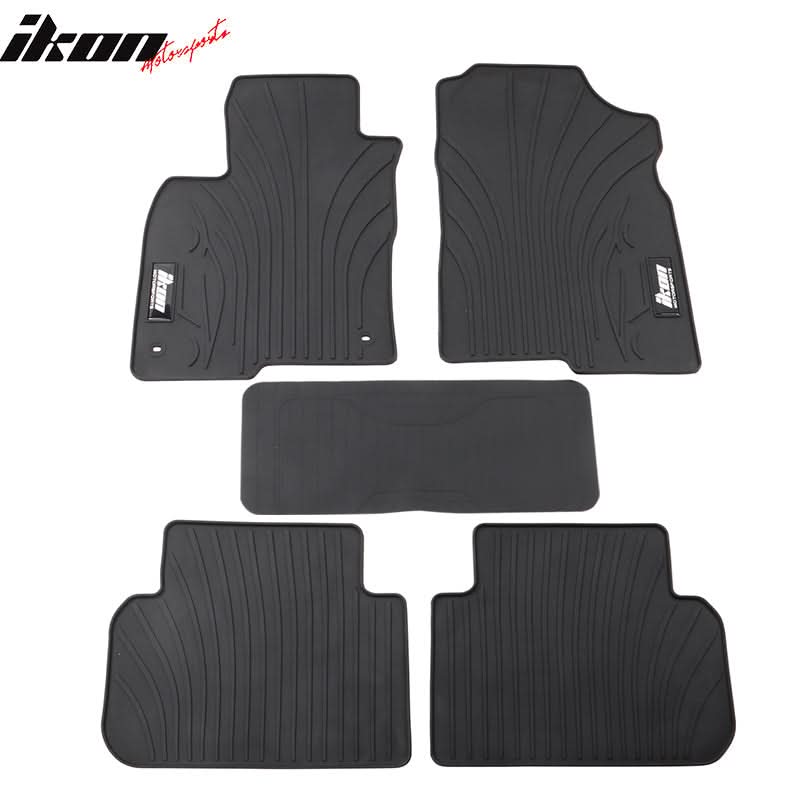 2022-2025 Honda Civic/Acura Integra Latex All Weather Black Floor Mat