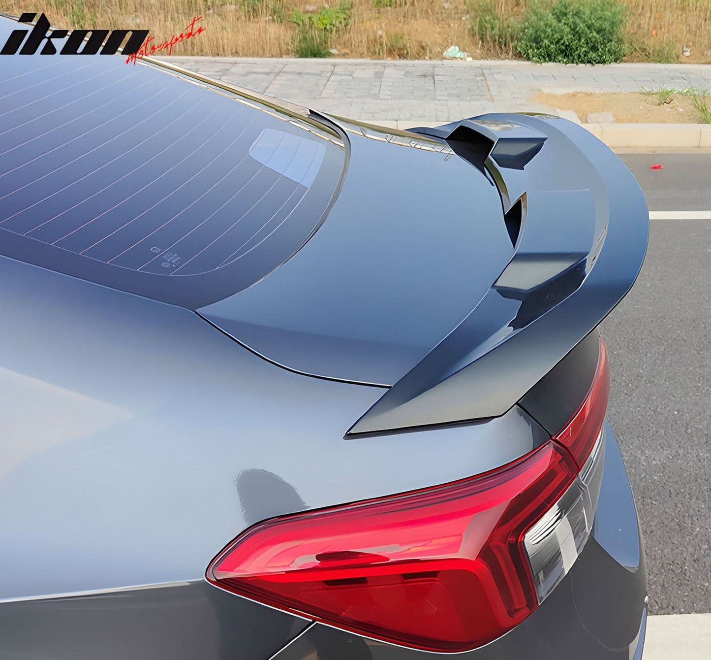 2022-2025 Honda Civic Sedan 11th Gen Gloss Black Trunk Spoiler Lip ABS