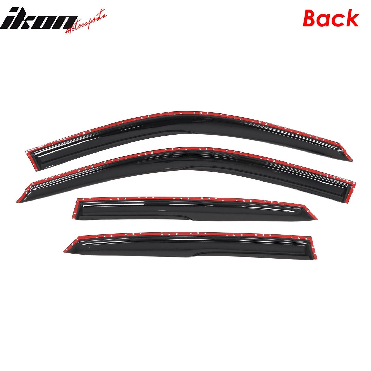 2022-2025 Honda Civic Mugen Style Smoke Tinted Window Visor Acrylic