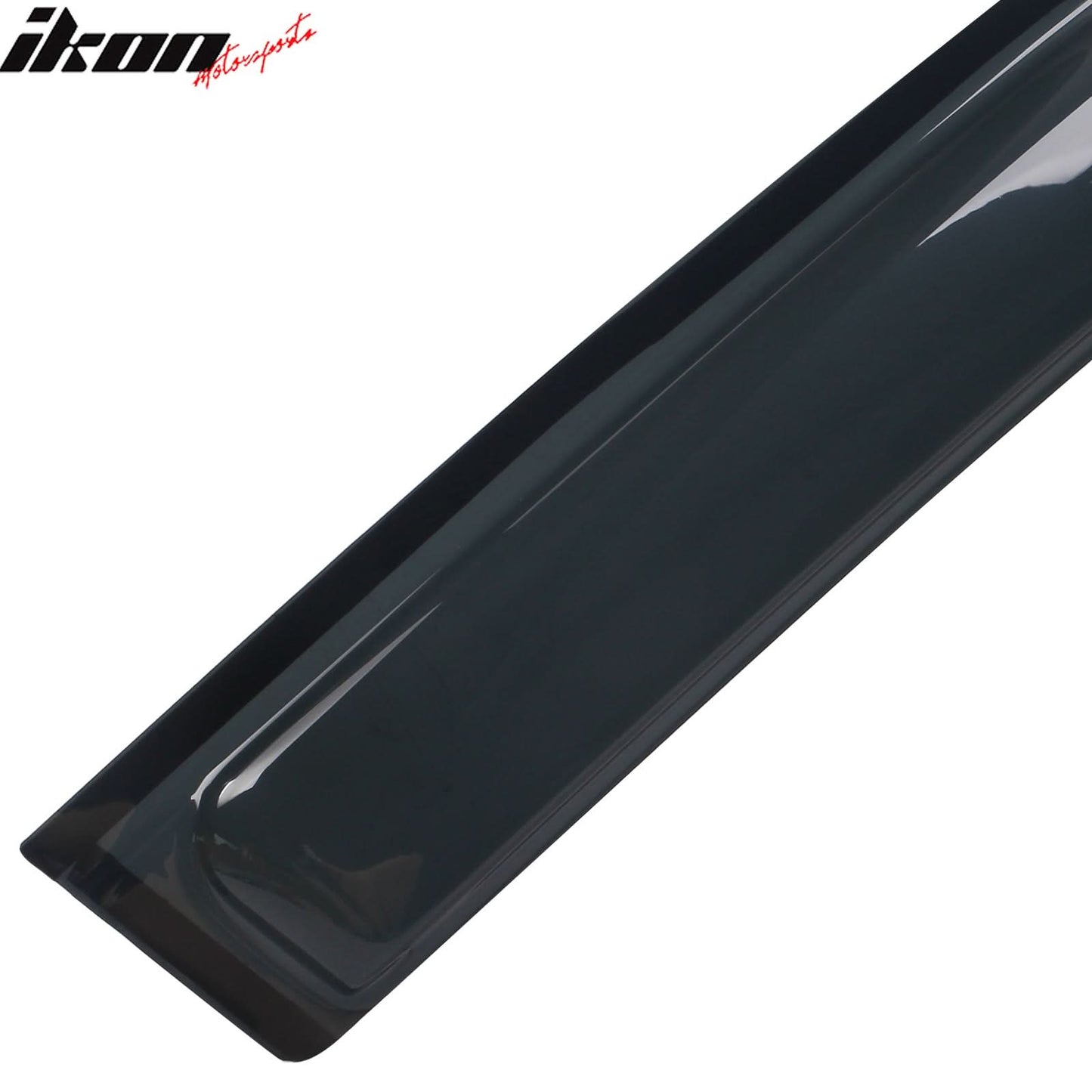 2022-2025 Hyundai Ioniq 5 Slim Style Black Window Visors Acrylic 4PCS