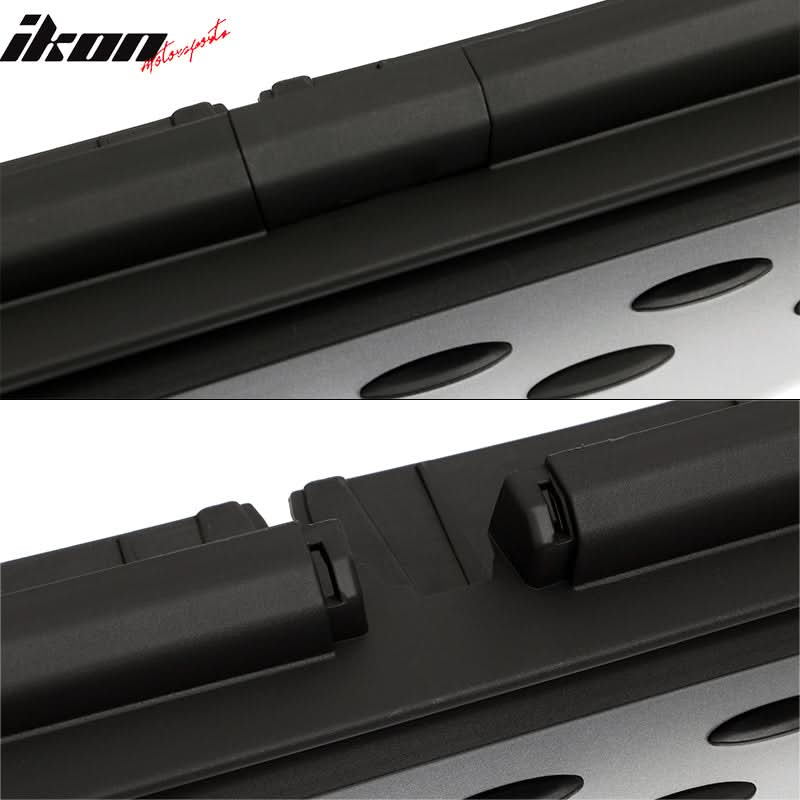 2023-2025 Benz GLC300 OE Style Black Running Board Aluminum Plastic