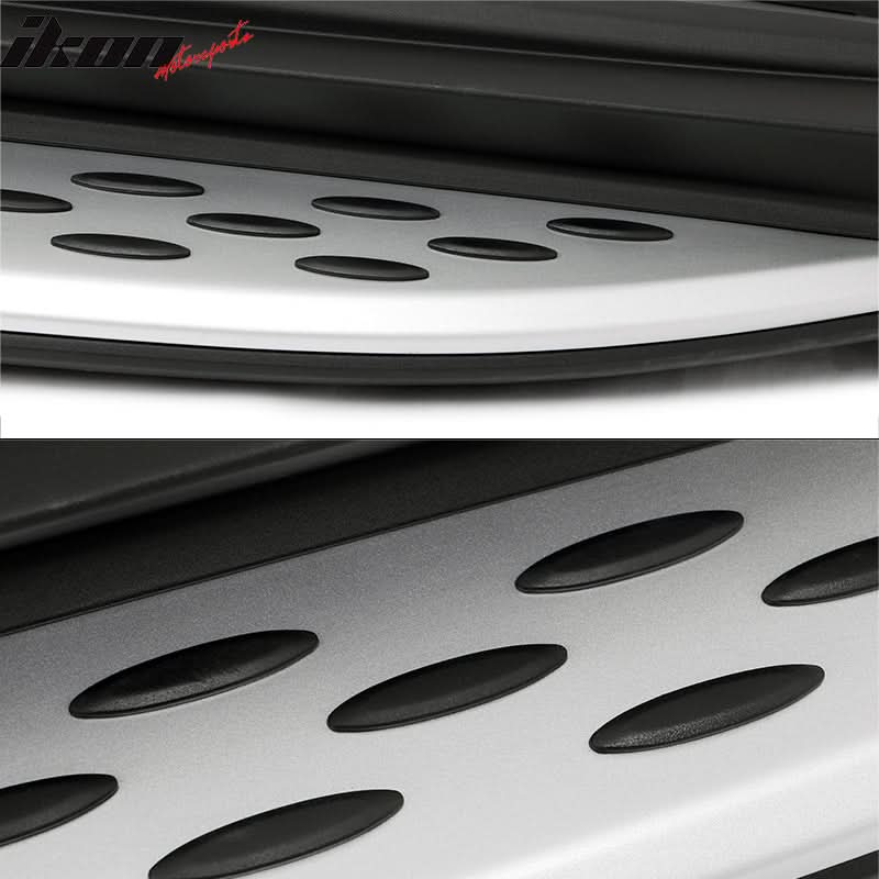 2023-2025 Benz GLC300 OE Style Black Running Board Aluminum Plastic