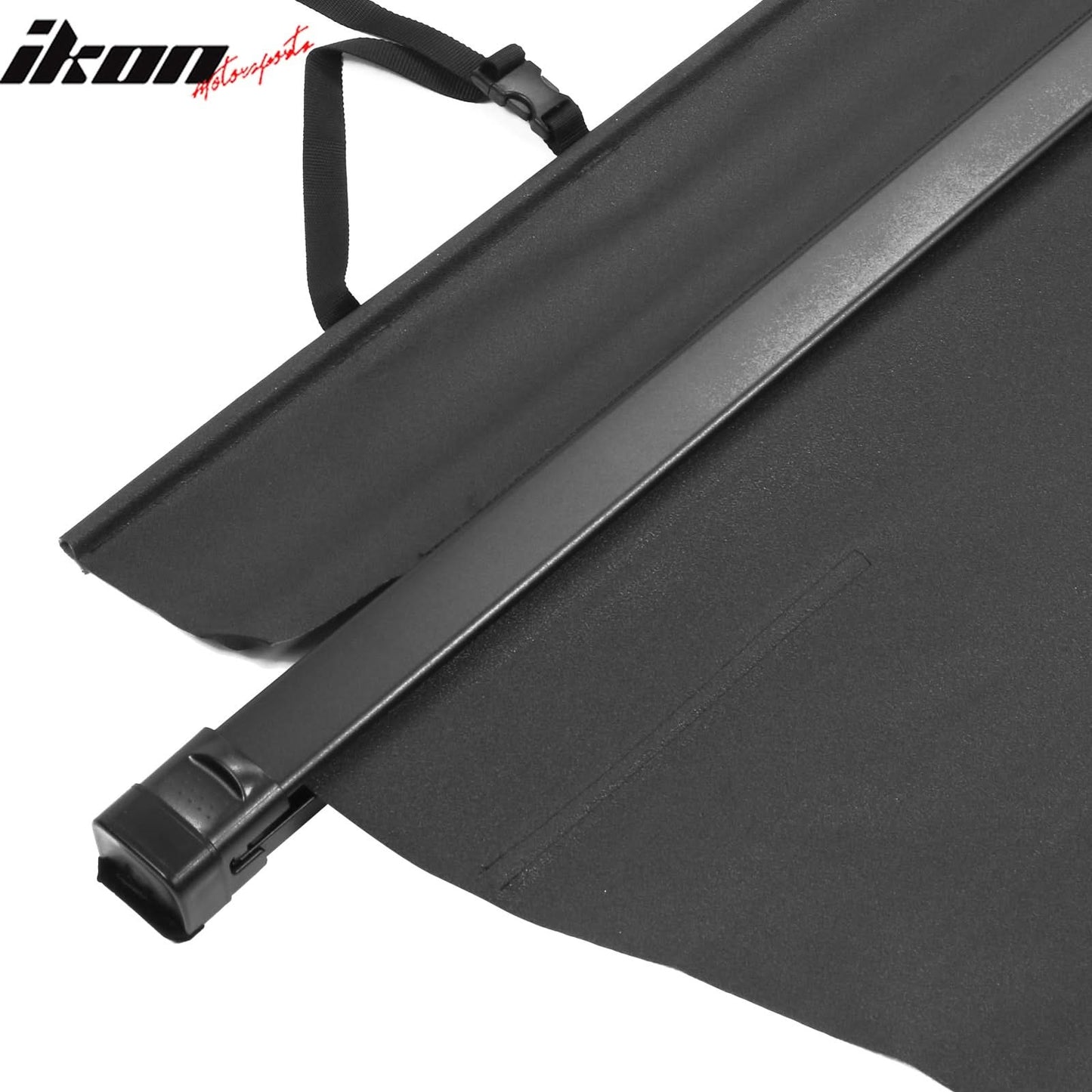 2023-2025 Honda CR-V 4-Door Black Trunk Cargo Cover PVC Aluminum Rod