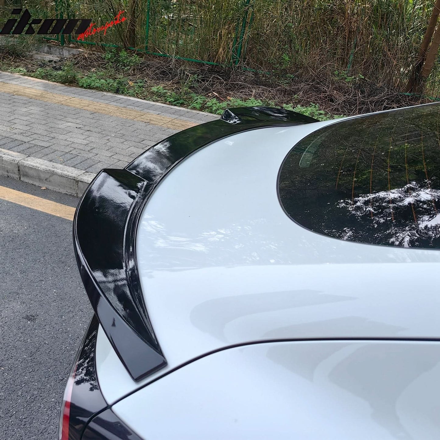 2024 Tesla Model 3 Performance Style Gloss Black Trunk Spoiler ABS