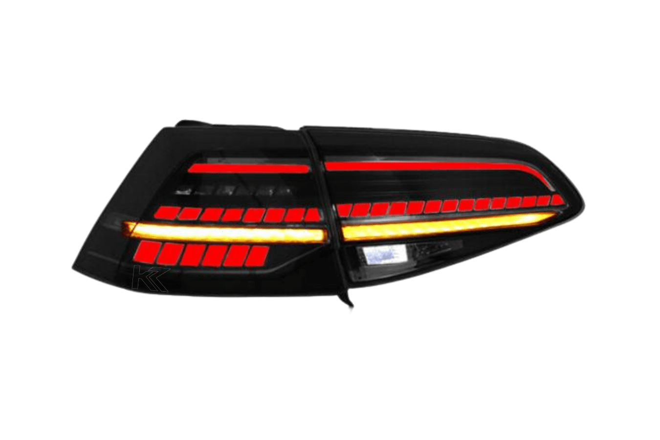 VW MK7 Golf 7 and Golf MK7 7.5 Euro Style Tail Lights 2013-2019