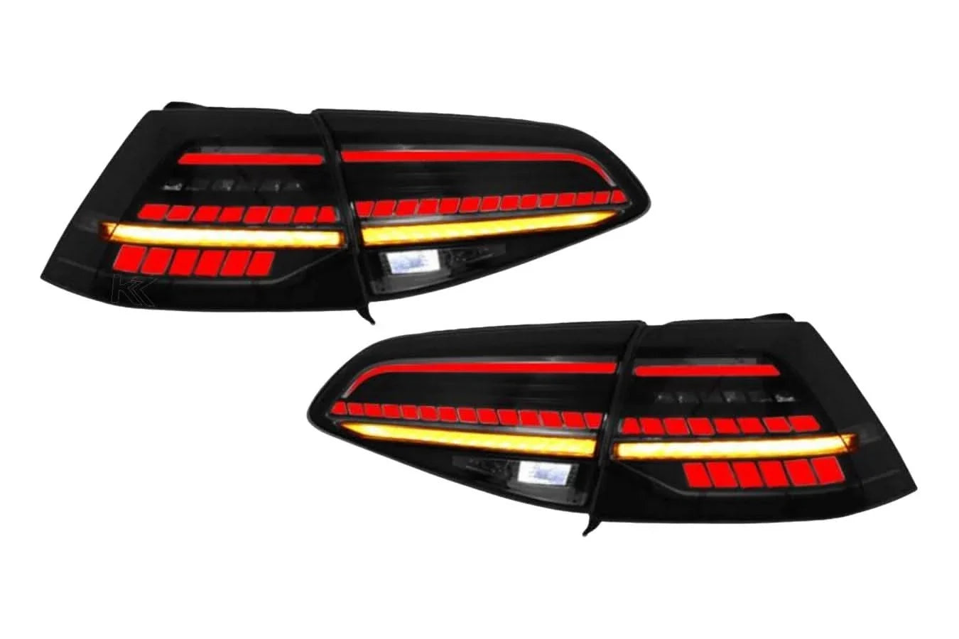 VW MK7 Golf 7 and Golf MK7 7.5 Euro Style Tail Lights 2013-2019
