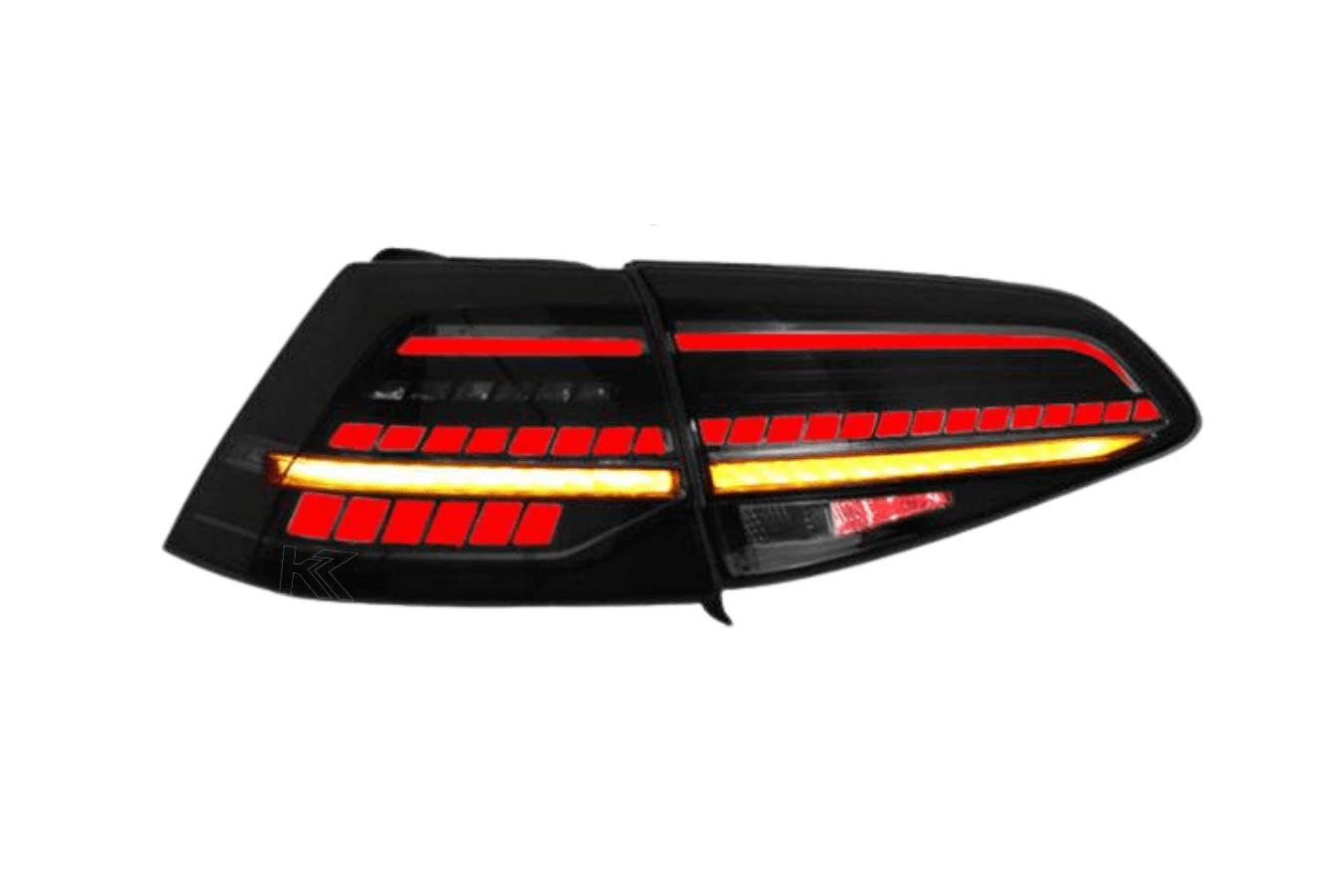 VW MK7 Golf 7 and Golf MK7 7.5 Euro Style Tail Lights 2013-2019