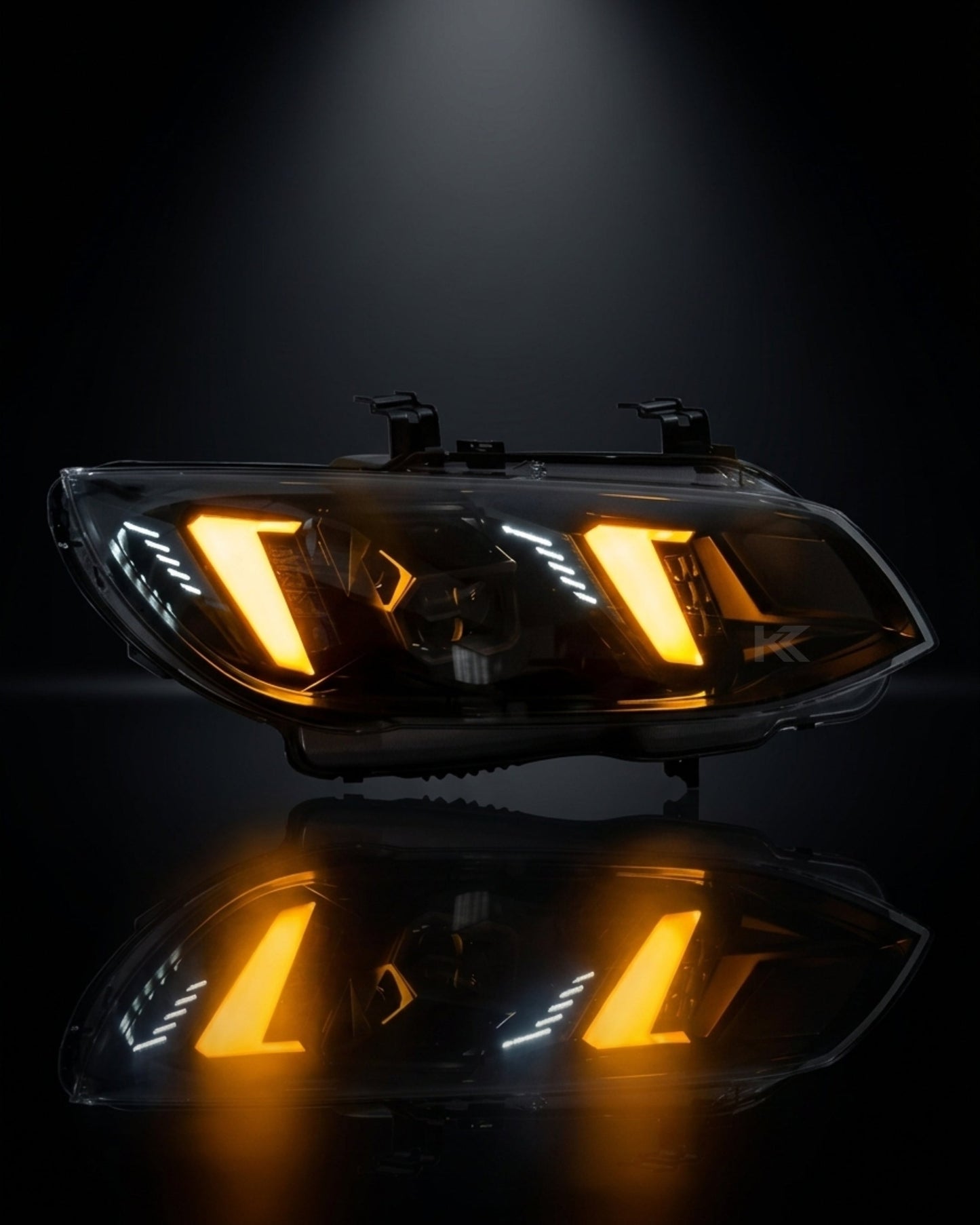BMW 3 Series M3 E92 / E93 Snake Eye LCI LED Headlight Assembly with Dual-Color DRL 2010 - 2013 (335i / 328i)