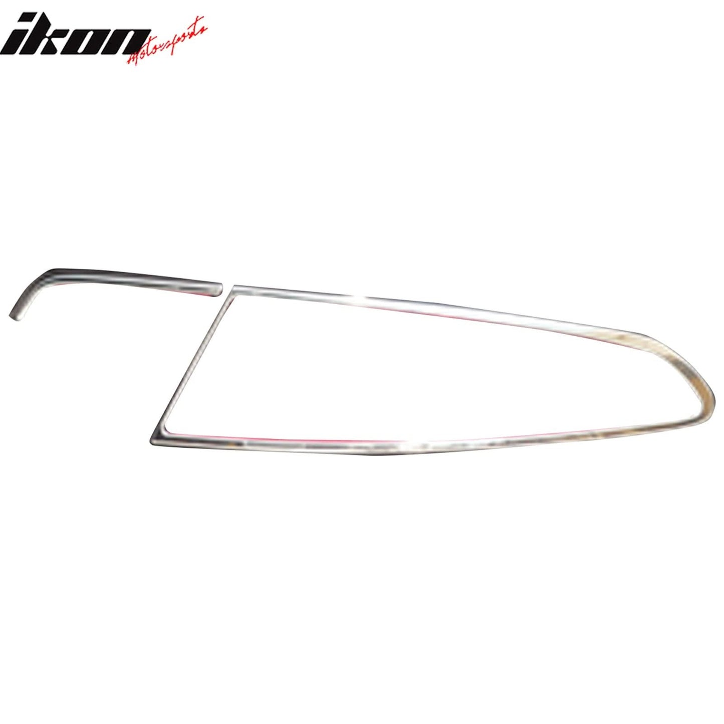 2009-2011 Jaguar XF Chrome Rear Tail Lights Bezel Cover Trim ABS