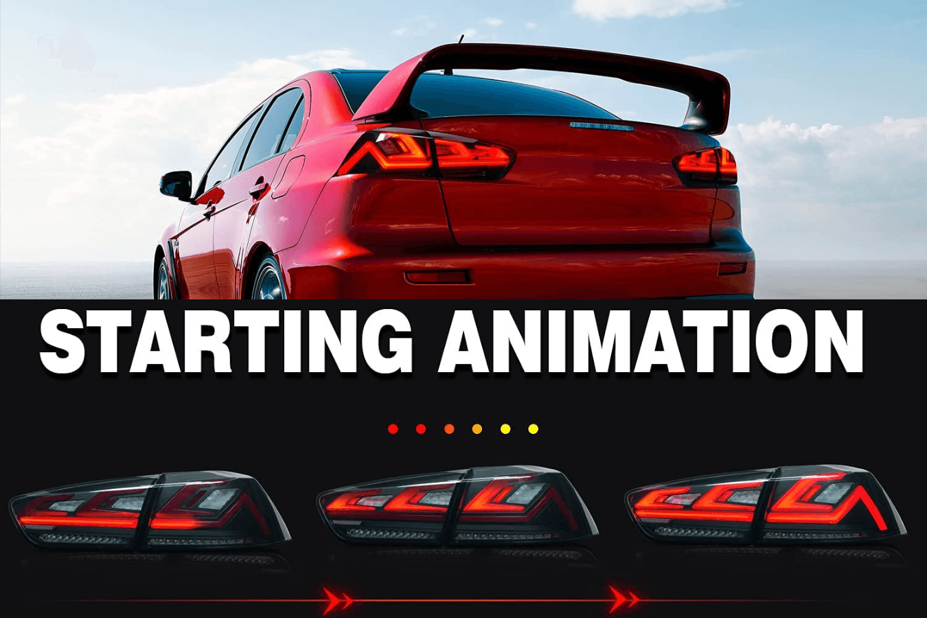 Mitsubishi Lancer & EVO X LED Tail Lights Upgrade (2008-2018)