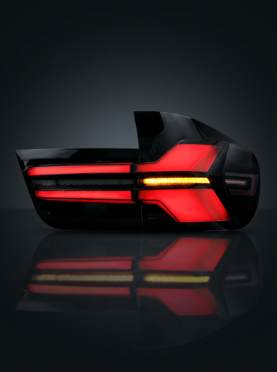 BMW X5 E70 Tail Light Assembly with 35W LED Running Lights & Dynamic Turn Signal 2007 - 2013 (Replaces 63217167055)