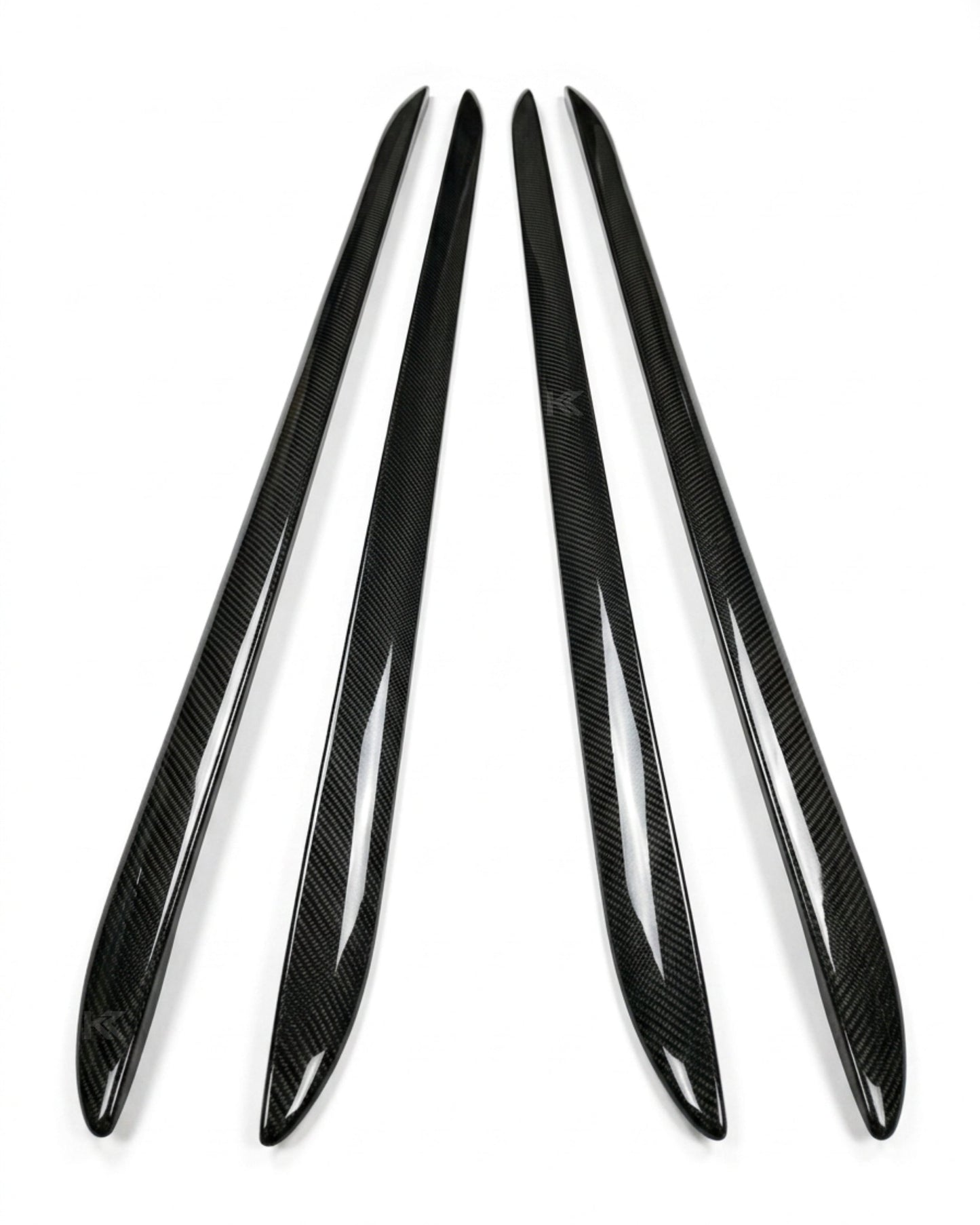 2010–2011 Audi A5 8T Sportback Side Skirt Extensions – Carbon Fiber