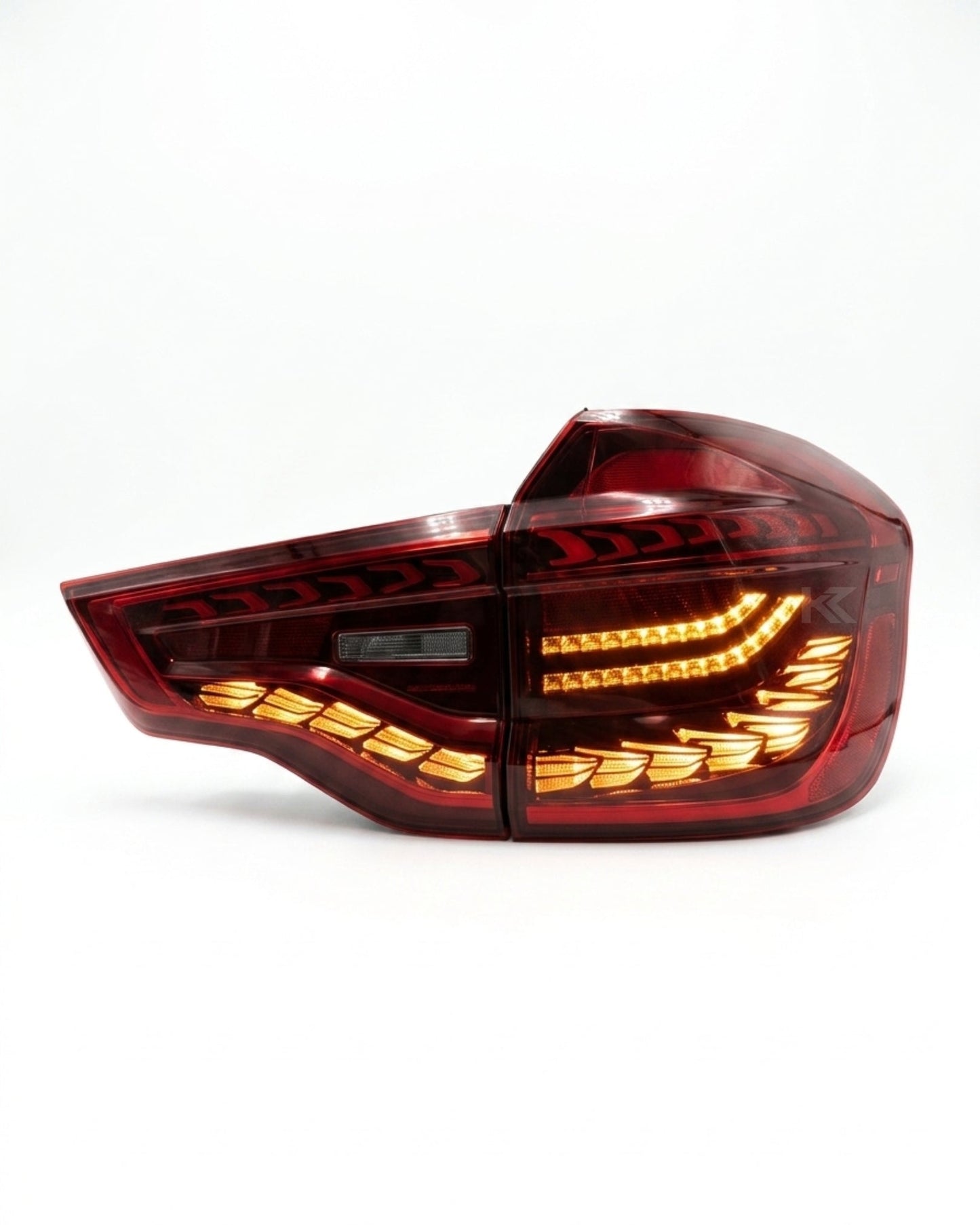BMW X3 G01 iX3 G08 LED GTS / Dragon Scale Style Taillights (Red or Black) (2019-2022)