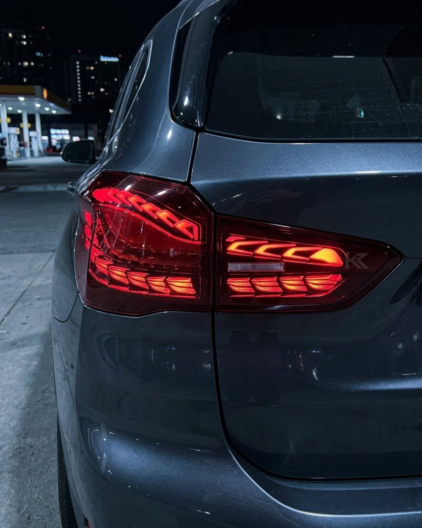 BMW X1 GTS/Dragon Scale Styles LED Tail Lights 2016-2021