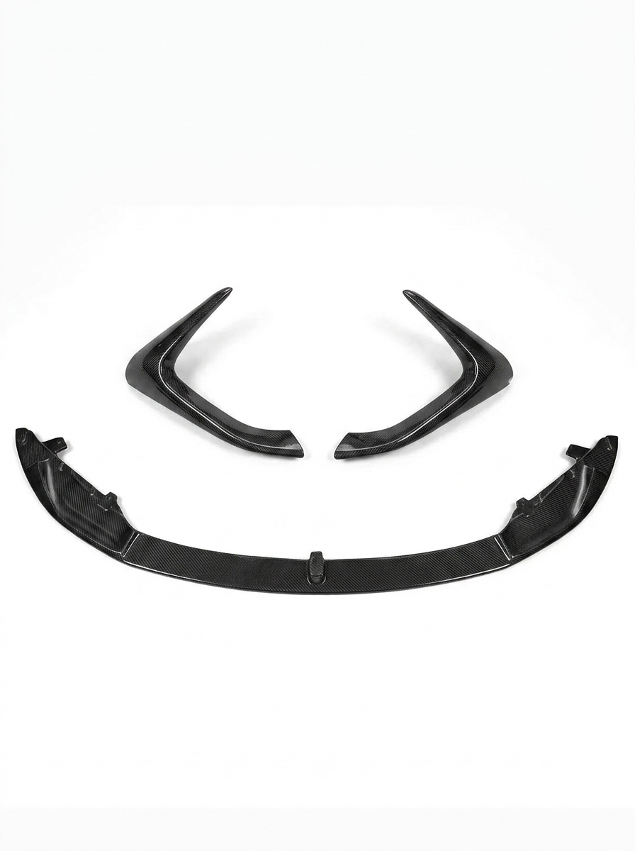 BMW 3 Series F80 M3 F82 F83 M4 M Performance Style Carbon Fiber Front Lip (2015 - 2019)