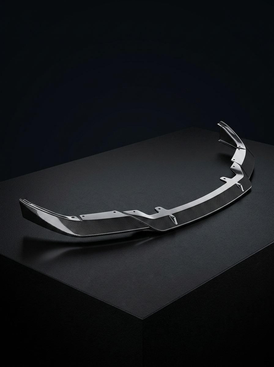 BMW 5 Series F90 M5 LCI ST Style Carbon Fiber Front Lip (2020+)
