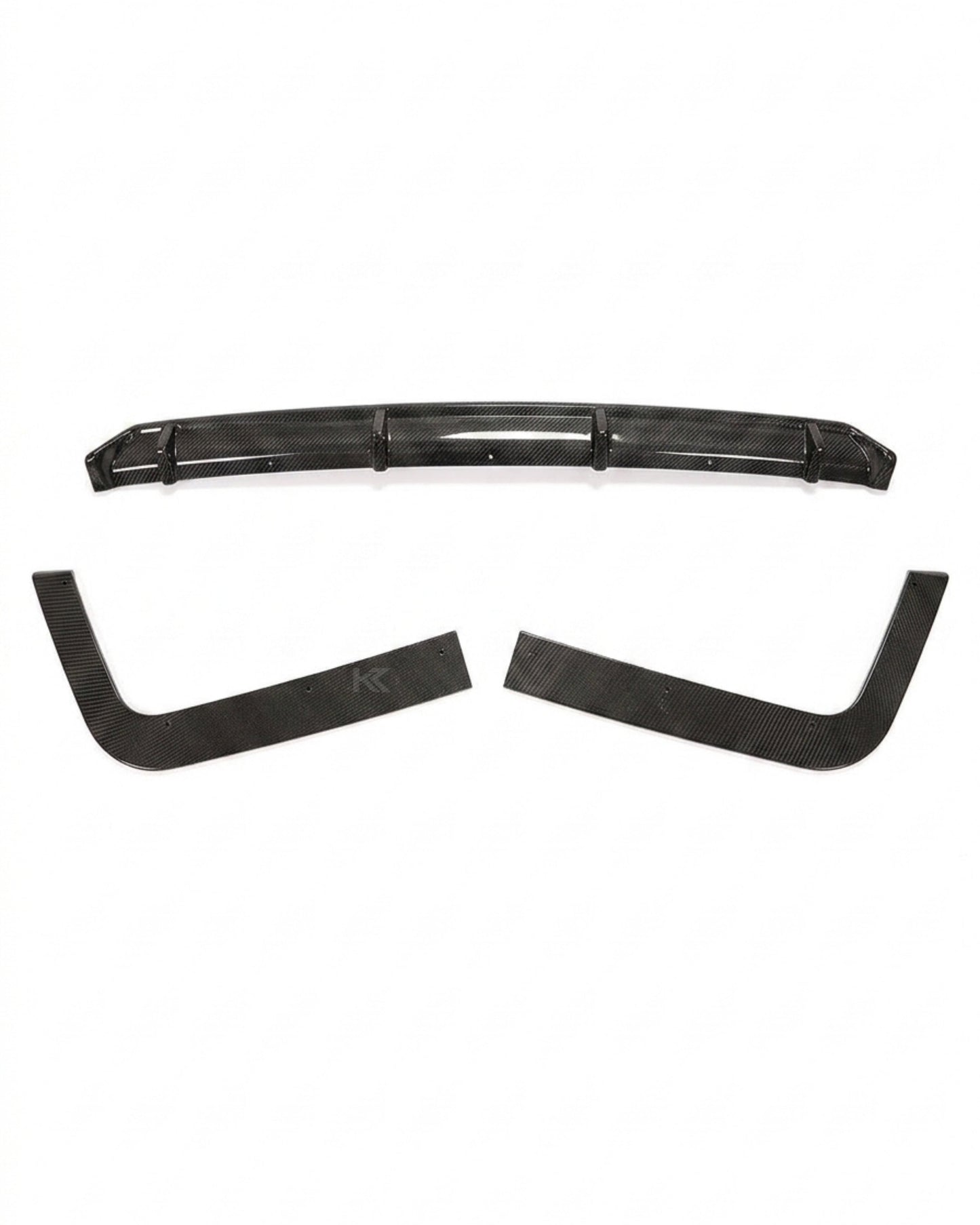 2015–2020 Volkswagen Transporter / Caravelle T6 Rear Bumper Lip Extension – Carbon Fiber