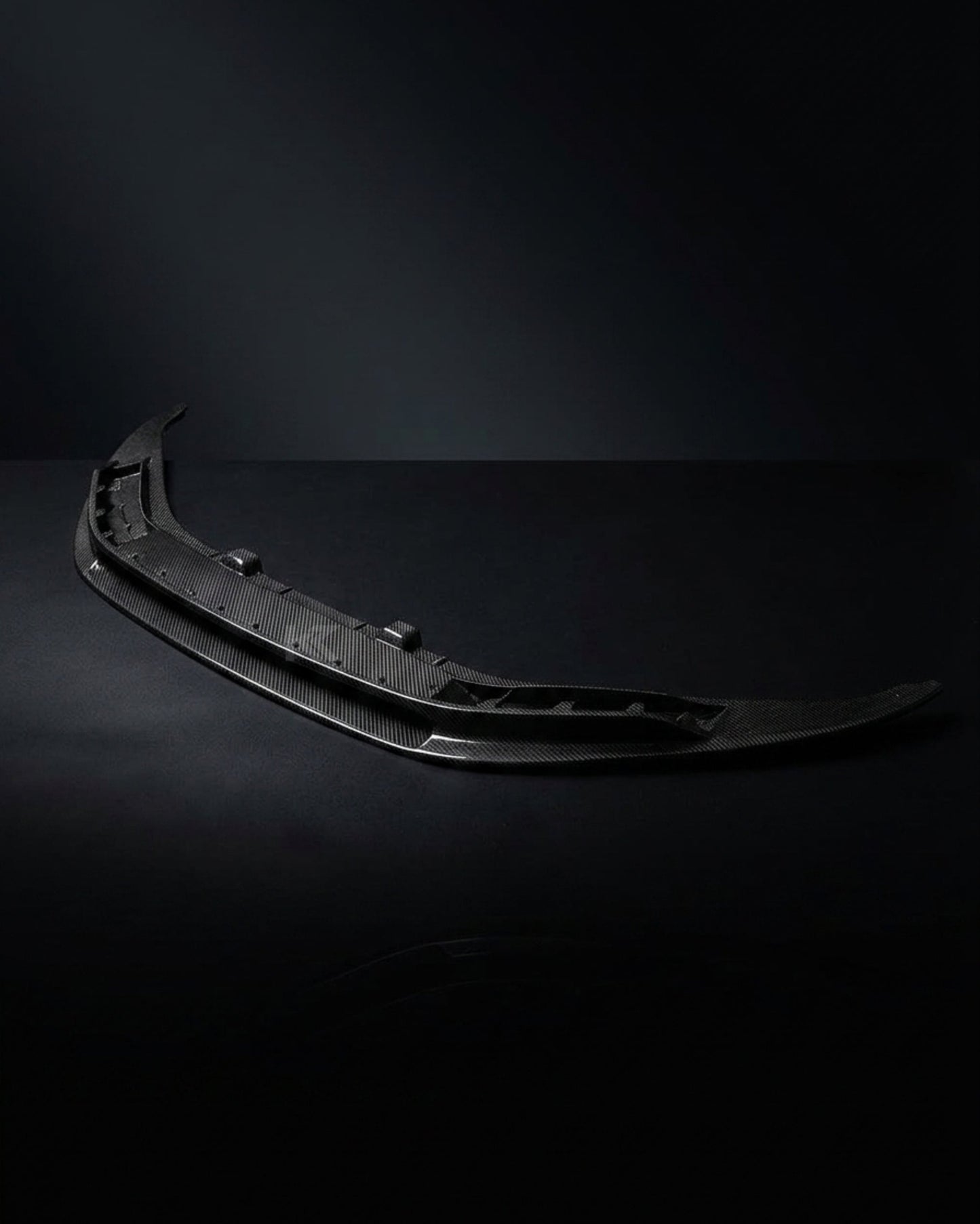2016–2018 Audi R8 V10 & V10 Plus Coupe V-Design Front Lip Spoiler – Dry Carbon Fiber