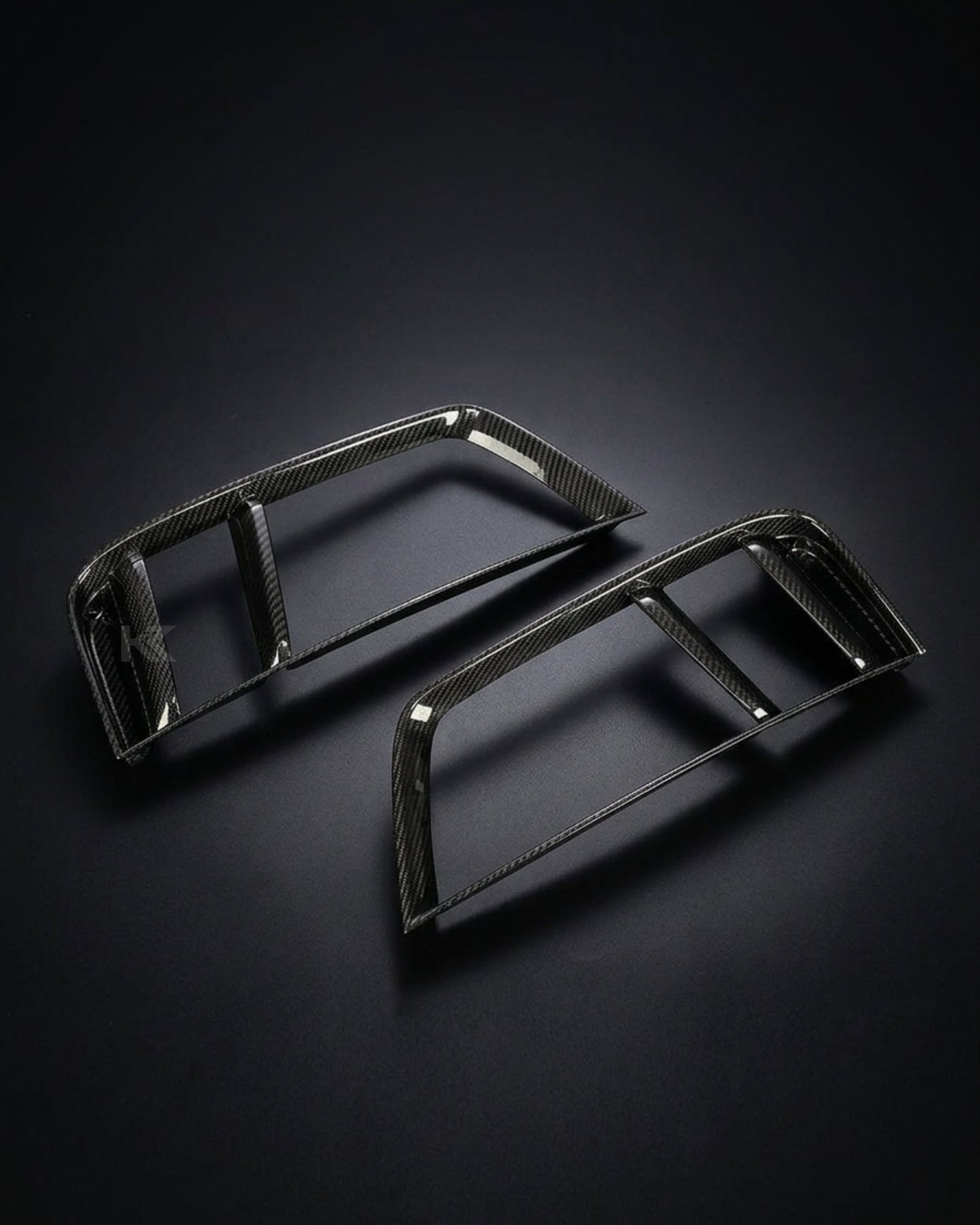 2016–2018 Audi R8 V10 & V10 Plus Coupe Rear Bumper Vent Covers – Carbon Fiber