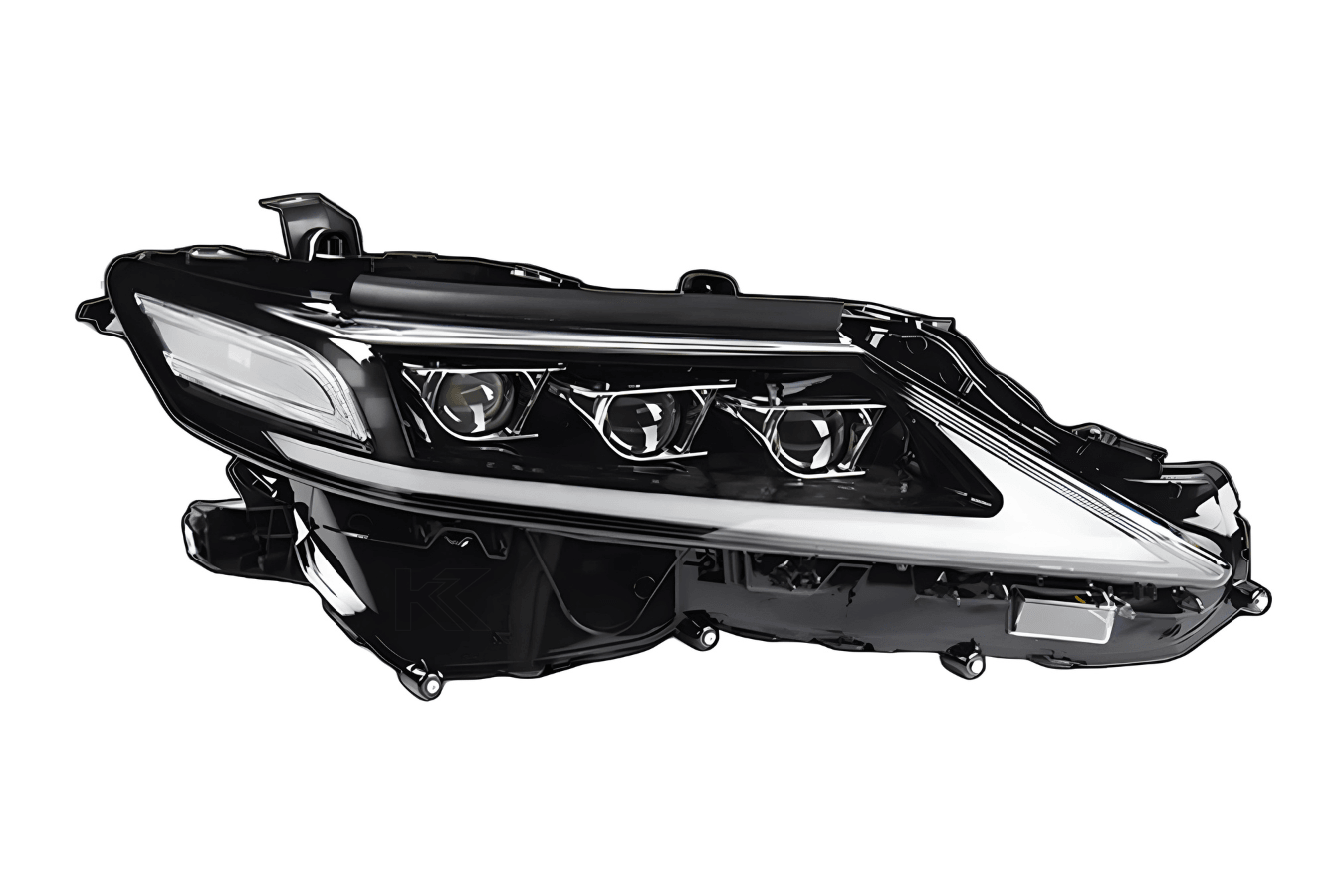 Toyota Camry XSE XLE SE LE Black LED Projector Headlights Upgrade (2018 - 2021)