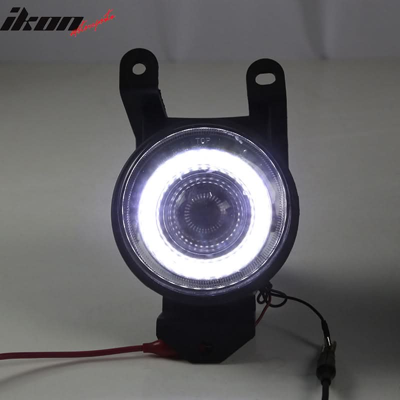 2000-2006 GMC Yukon Denali Halo Projector Clear Front Fog Lights Lamp