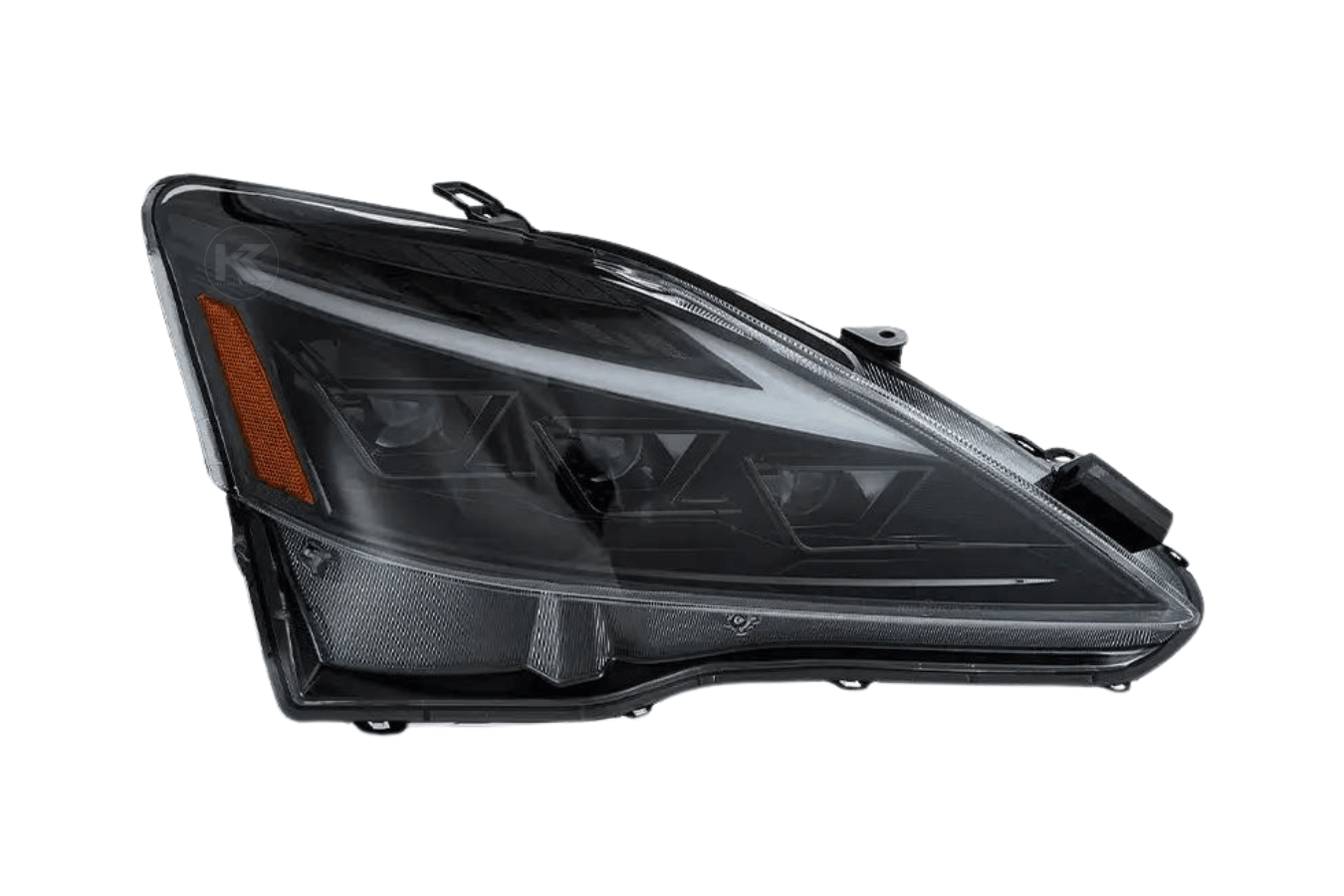 Lexus IS250/IS250C/IS350/IS220d & ISF(XE20) Smoked Matrix Projector Headlights (2006-2014)