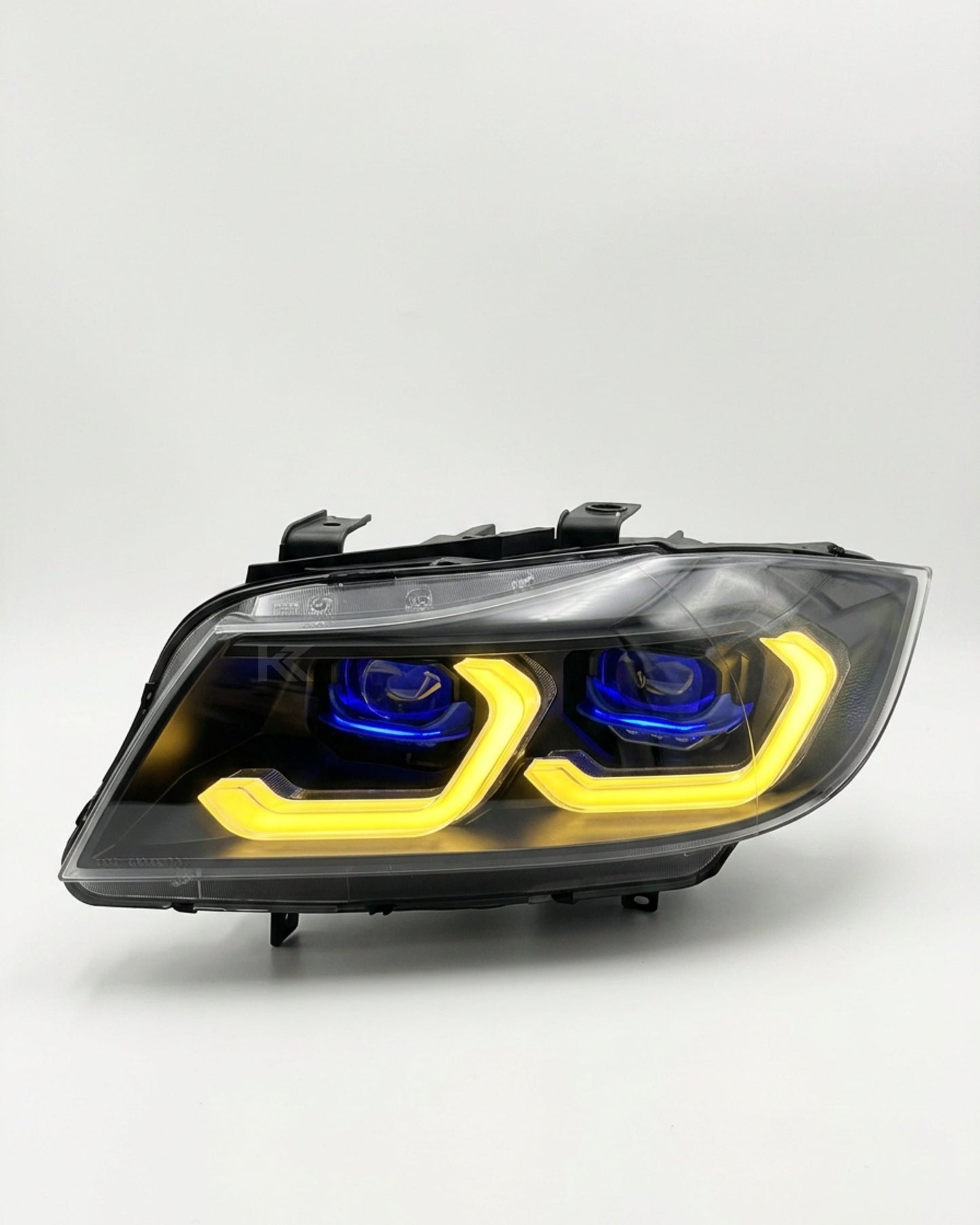 BMW 3 Series E90 LED Headlight Assembly with Dual-Color DRL 2005 - 2012
