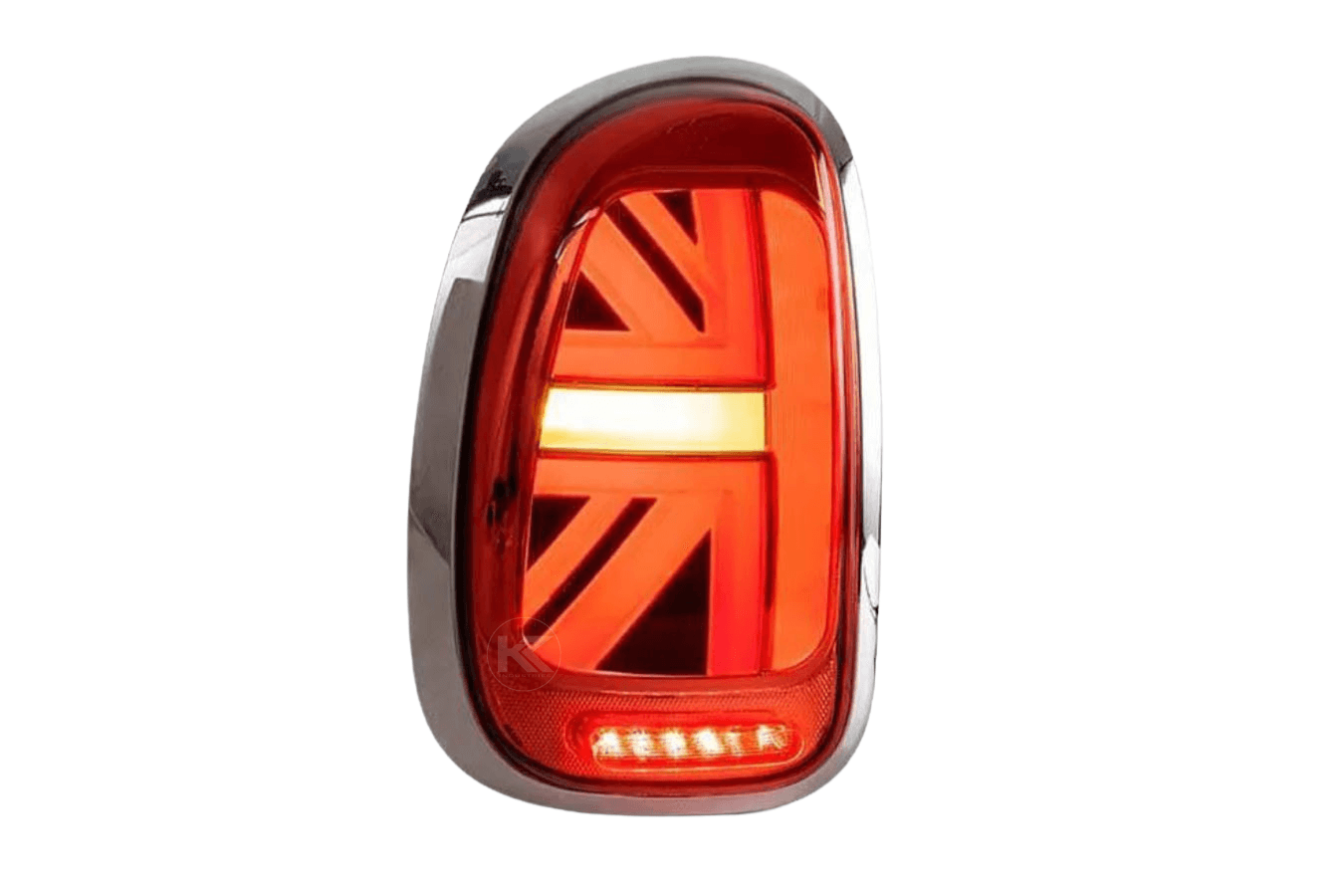 Mini Cooper - Red and Smoked - LED Tail Lights Upgrade (2010-2016)