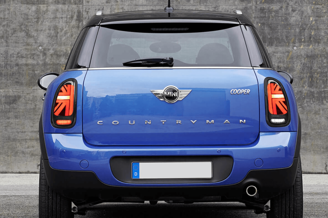 Mini Cooper - Red and Smoked - LED Tail Lights Upgrade (2010-2016)