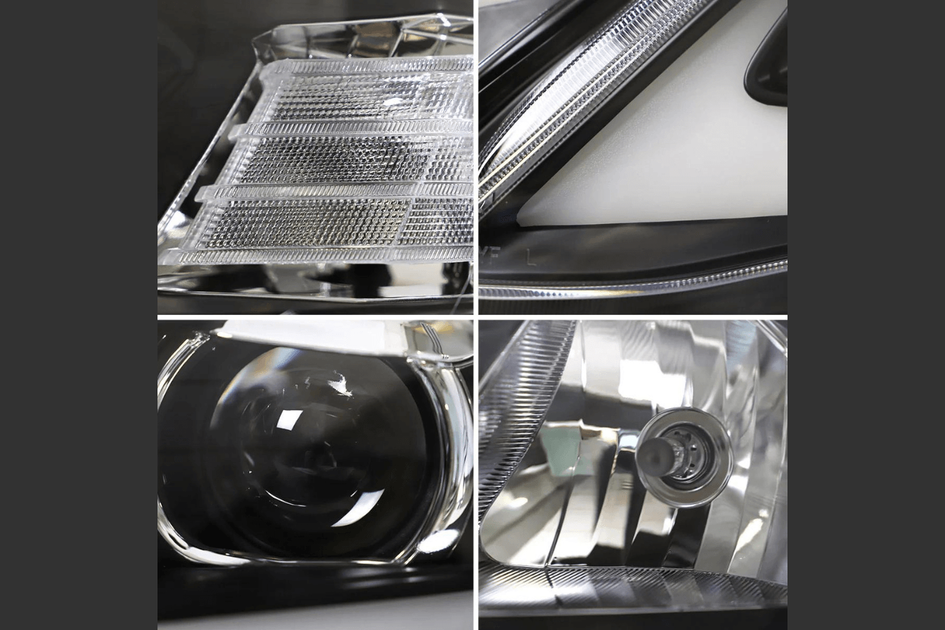 Toyota Camry 6th Gen XV40 Facelift Regular Models Sedan Projector Headlights Upgrade (2009-2011)