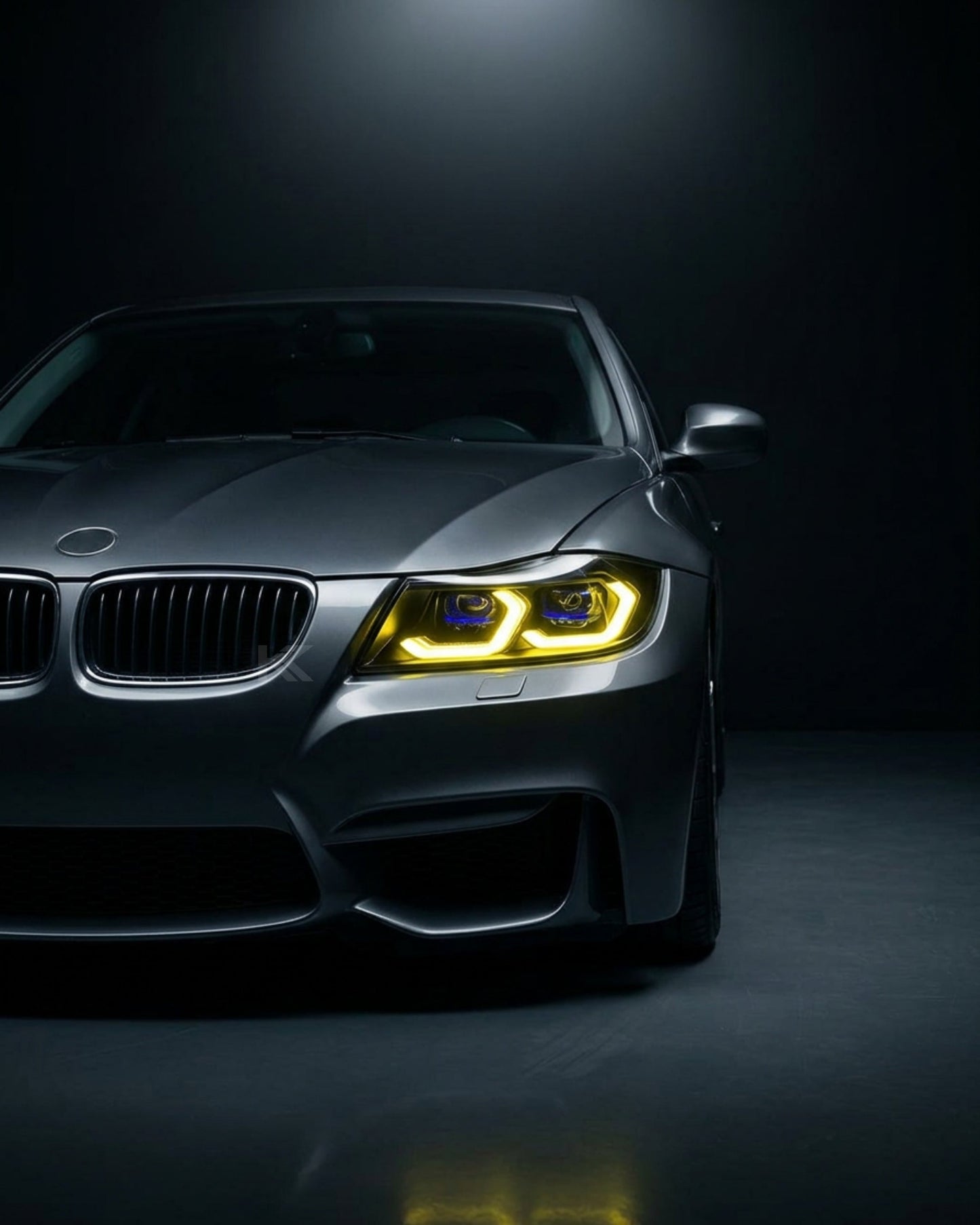 BMW 3 Series E90 LED Headlight Assembly with Dual-Color DRL 2005 - 2012