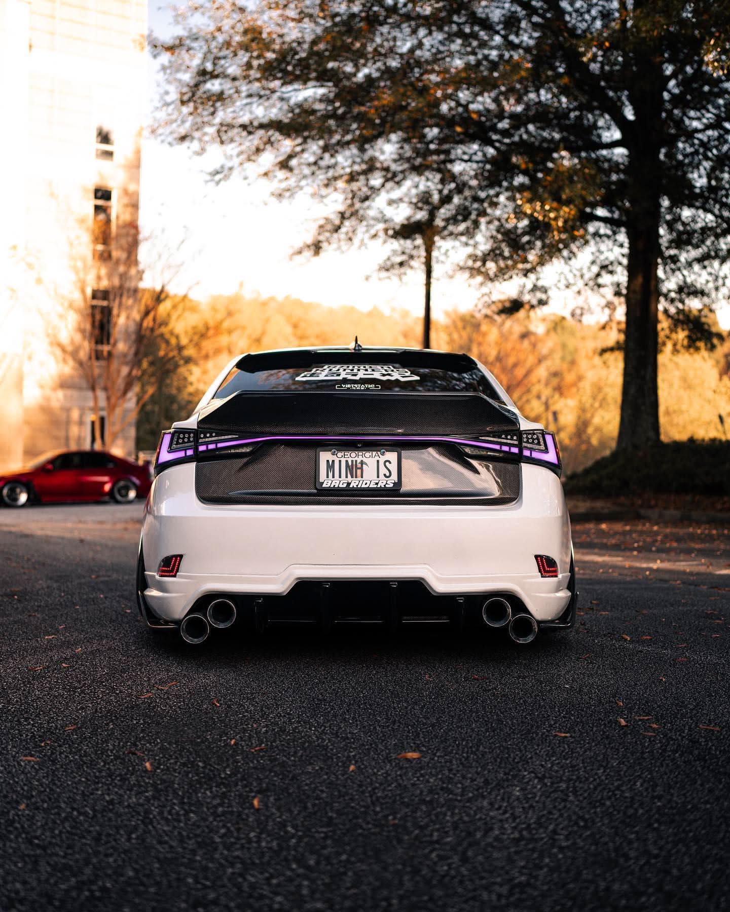 Lexus IS 300h Modern Tail Light Upgrade (RGB Color Changing) LED Tail Lights (2014-2020)