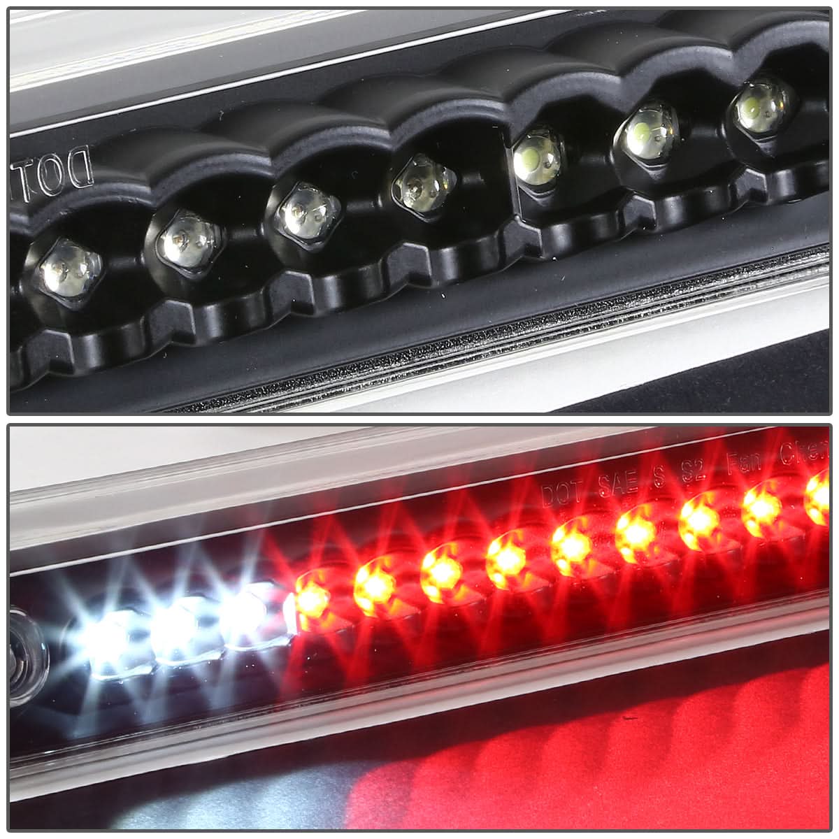 1988-2000 Chevrolet C/K Series LED Third Brake Light - Black