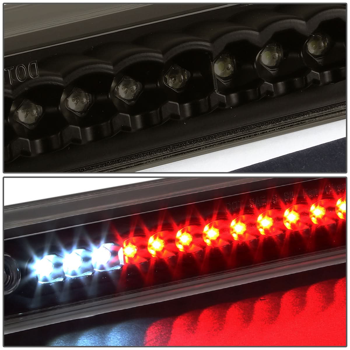 88-00 Chevrolet C/K Series LED Third Brake Light - Black Smoke