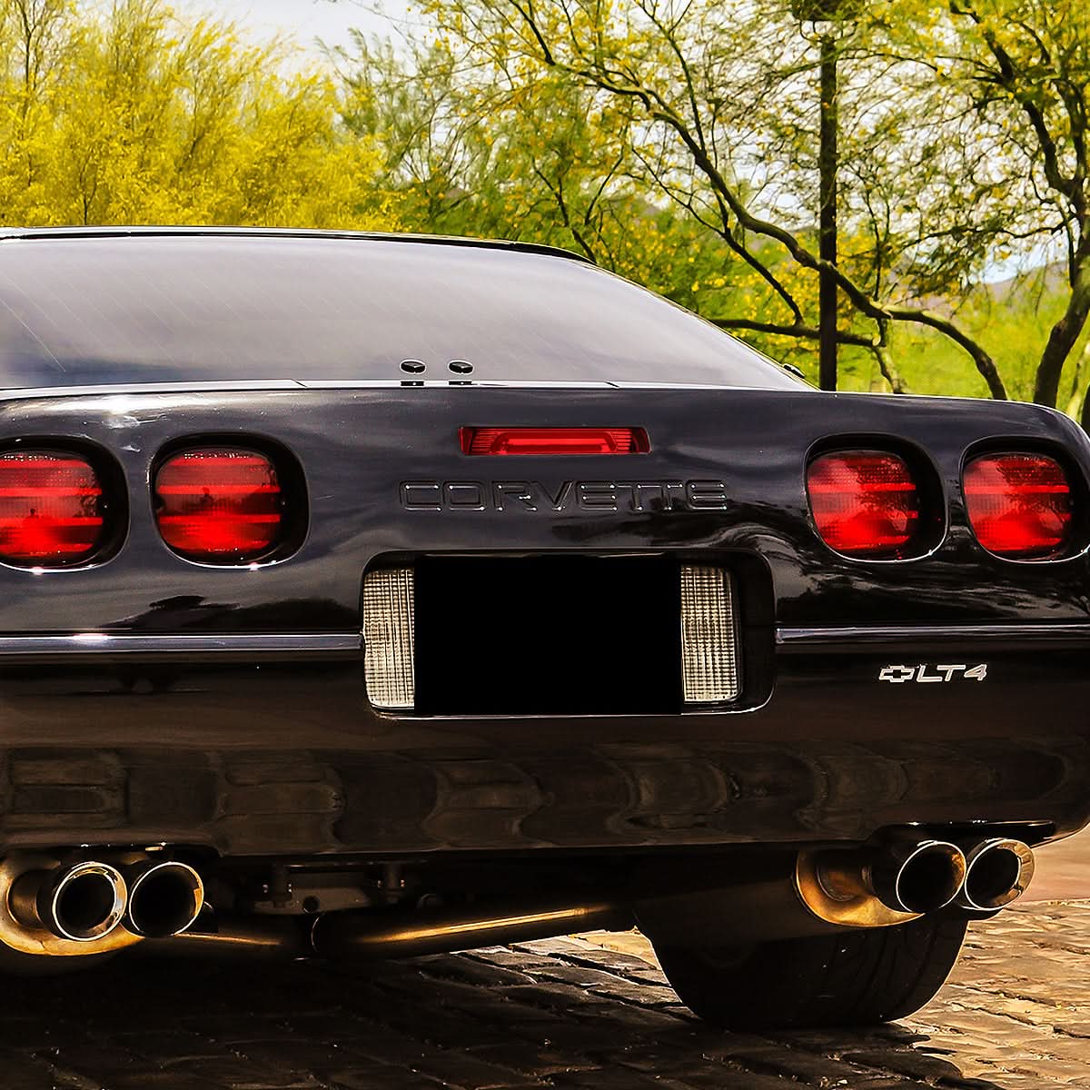 91-96 Chevrolet Corvette 3D LED Third Brake Light Red