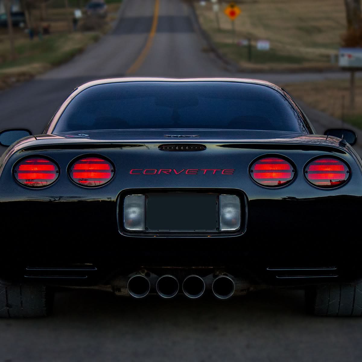 1997-2004 Chevrolet Corvette C5 LED 3rd Brake Light - Black/Smoke