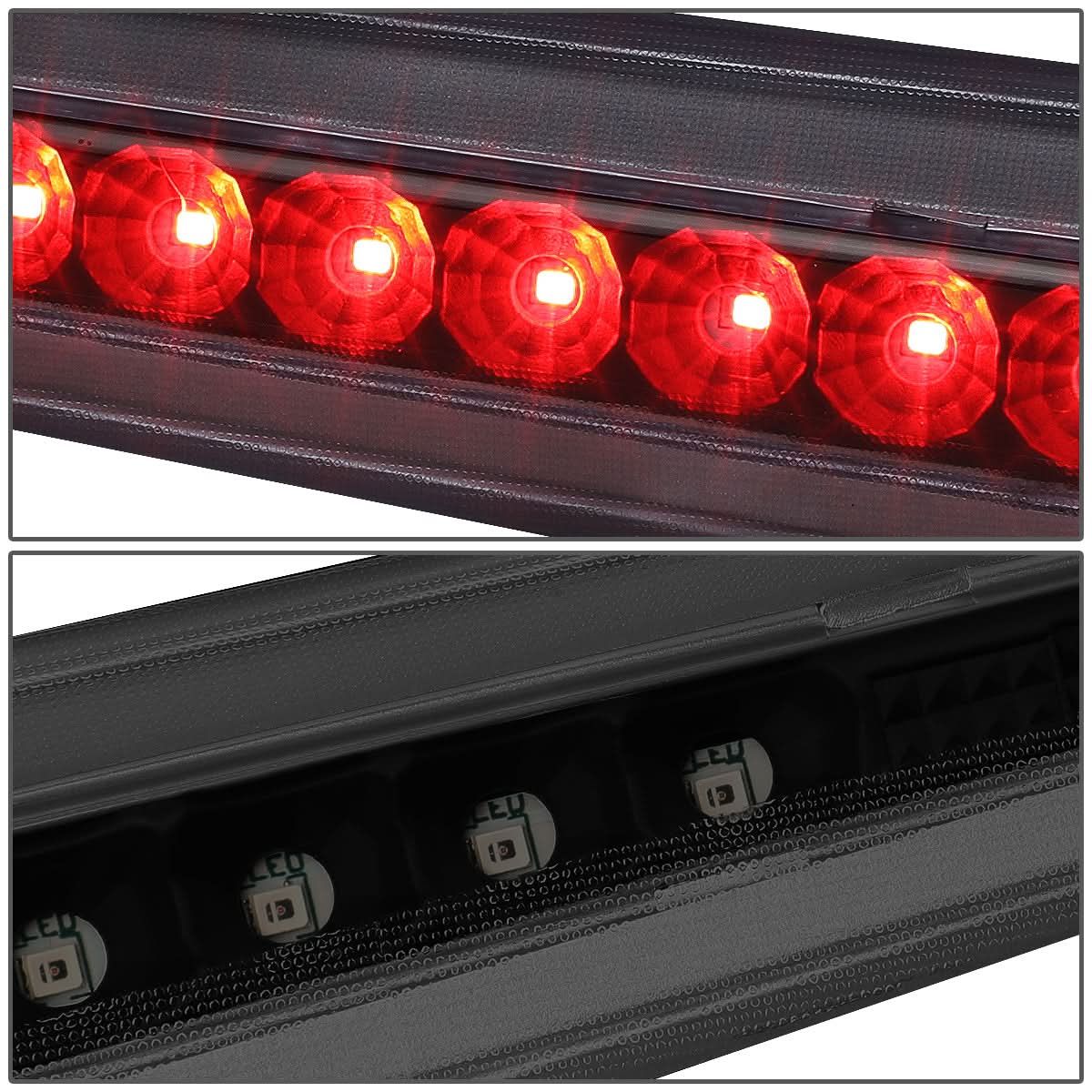 2006-2011 Cadillac DTS LED 3rd Brake Light - Black Smoke