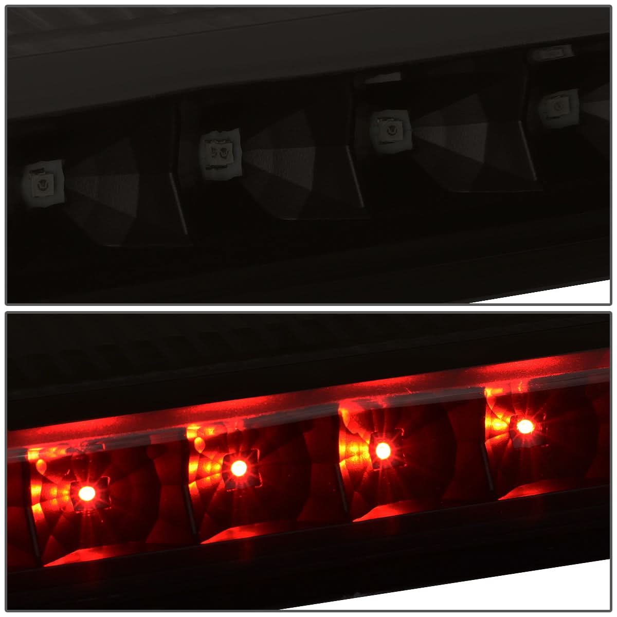 13-17 Chevy Express GMC Savana LED 3rd Brake Light - Black/Smoke
