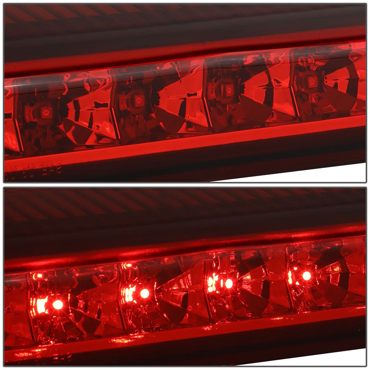 2013-2017 Chevrolet Express GMC Savana LED 3rd Brake Light Red