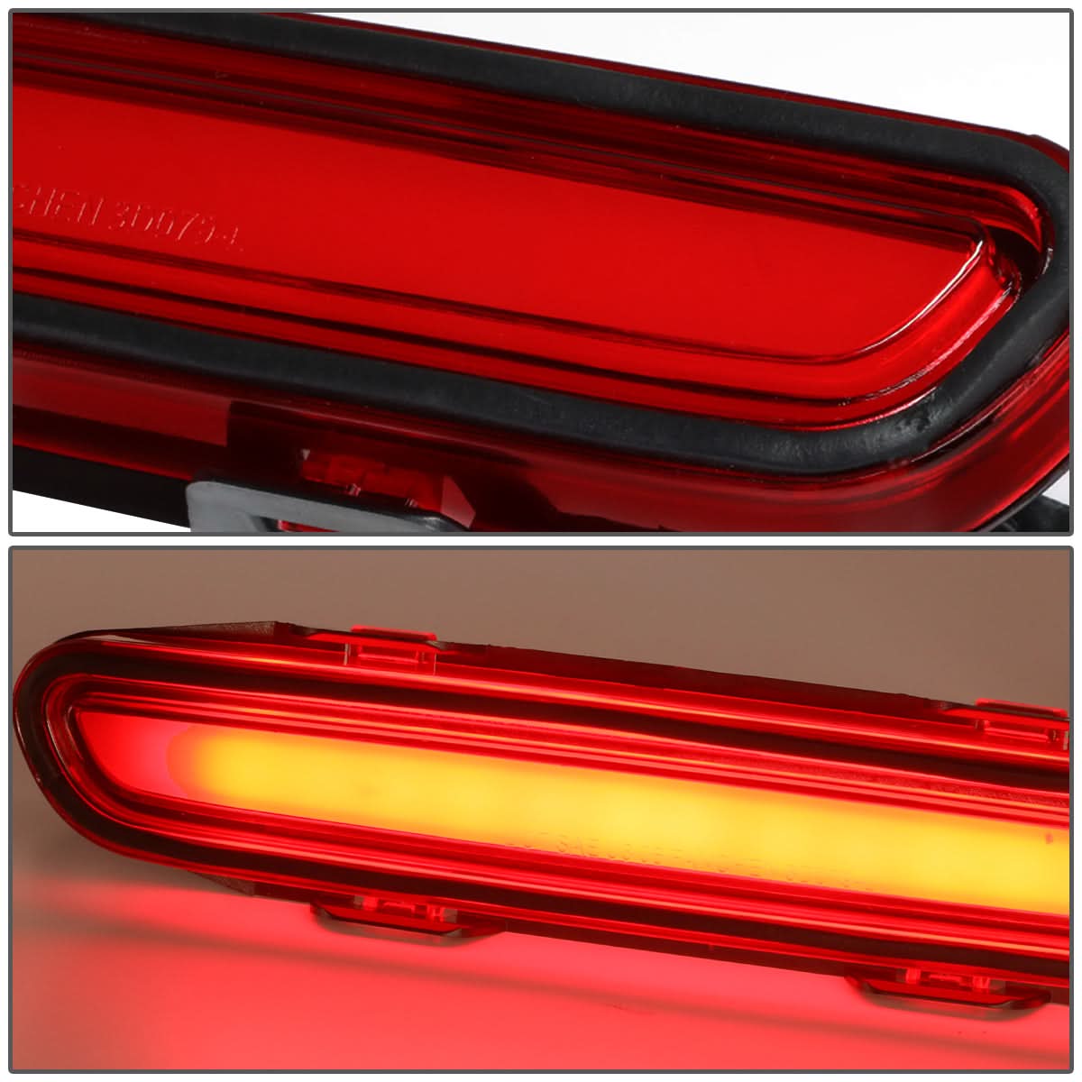 06-10 Dodge Charger 3D Style LED Third Brake Light - Red