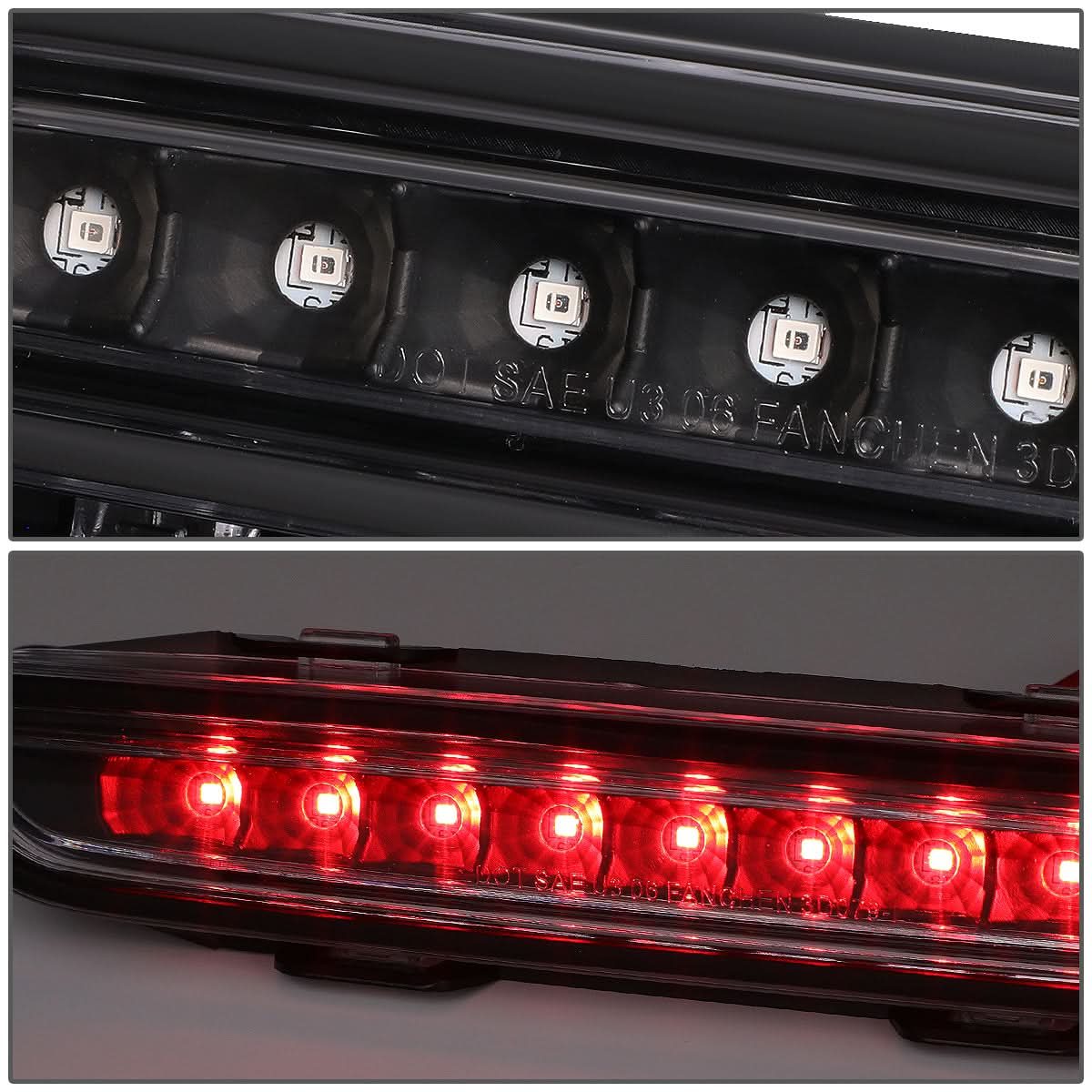 06-10 Dodge Charger LED 3rd Brake Light - Black