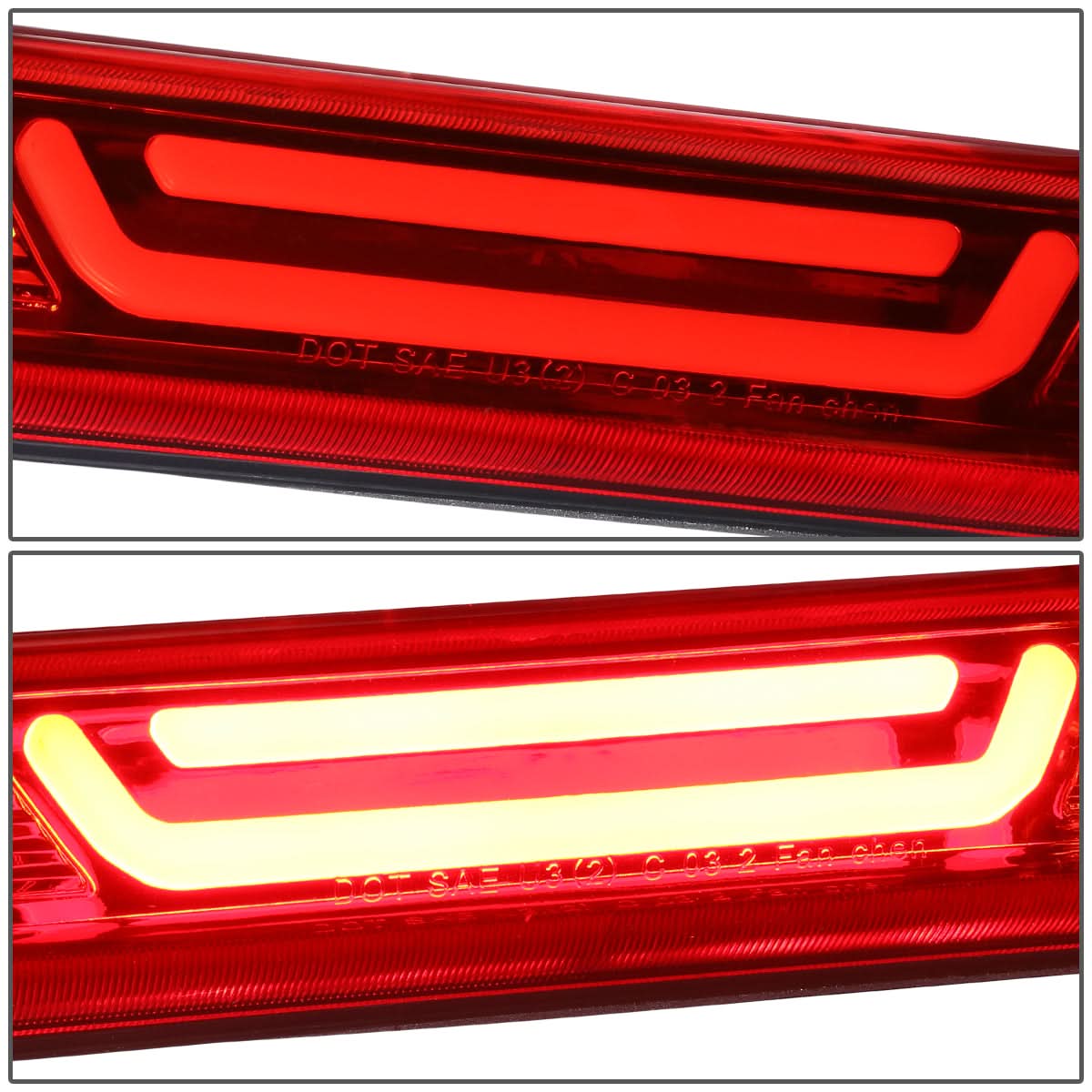 04-12 Chevrolet Colorado / GMC Canyon 3D LED Third Brake Light - Red