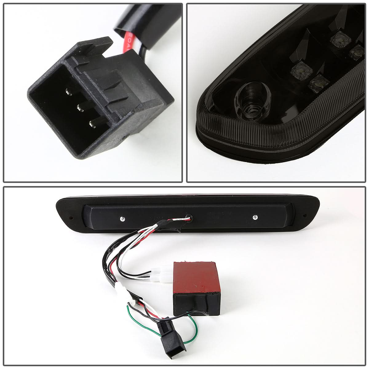 2004-2012 Chevrolet Colorado LED 3rd Brake Light - Black Smoke