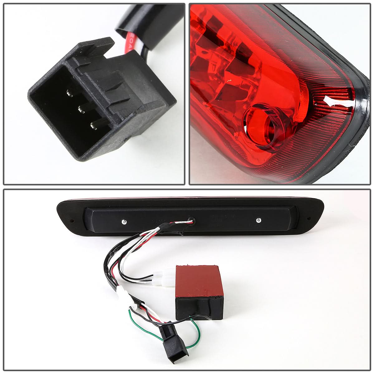 04-12 Chevrolet Colorado GMC Canyon LED 3rd Brake Light Red