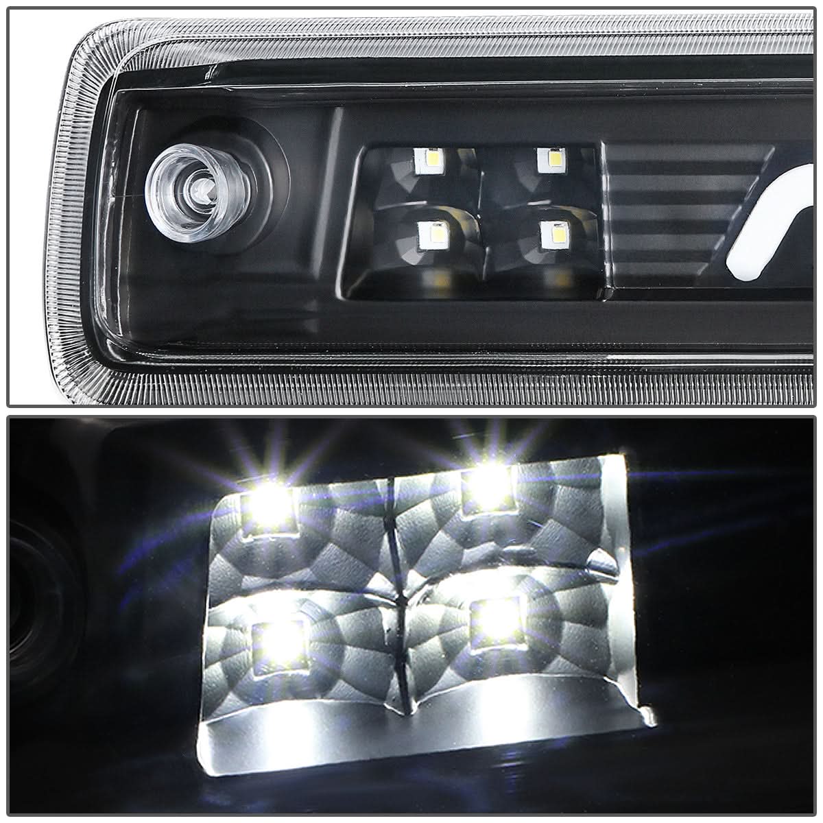 15-18 Chevrolet Colorado / GMC Canyon 3D Style LED 3rd Brake Light - Black