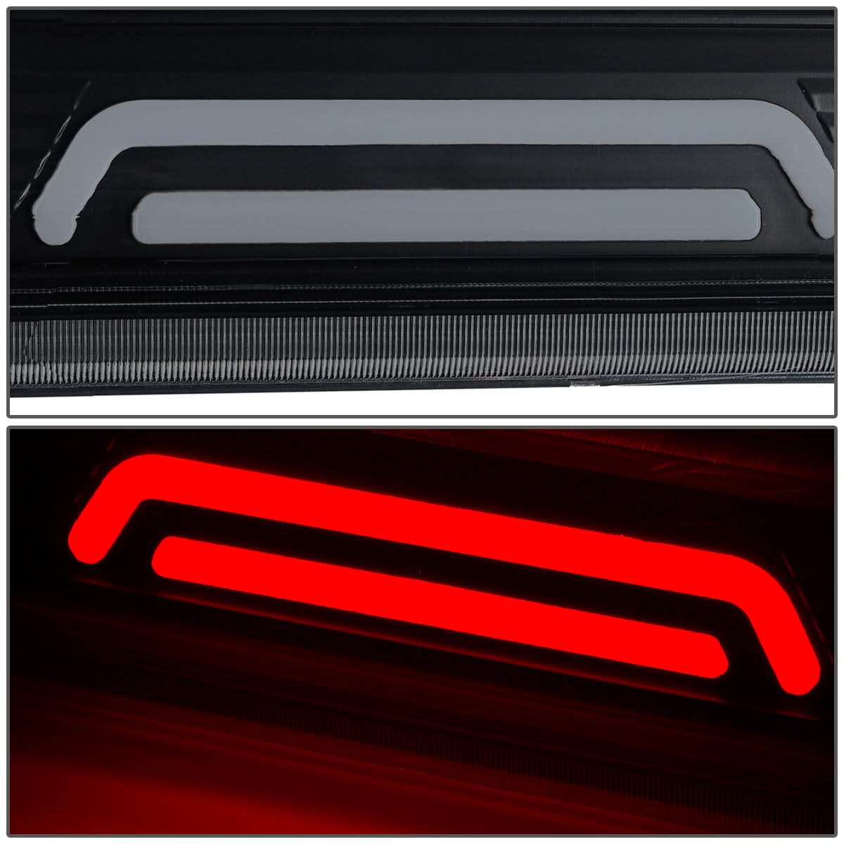 2015-2018 Chevrolet Colorado 3D LED Third Brake Light - Black/Smoke
