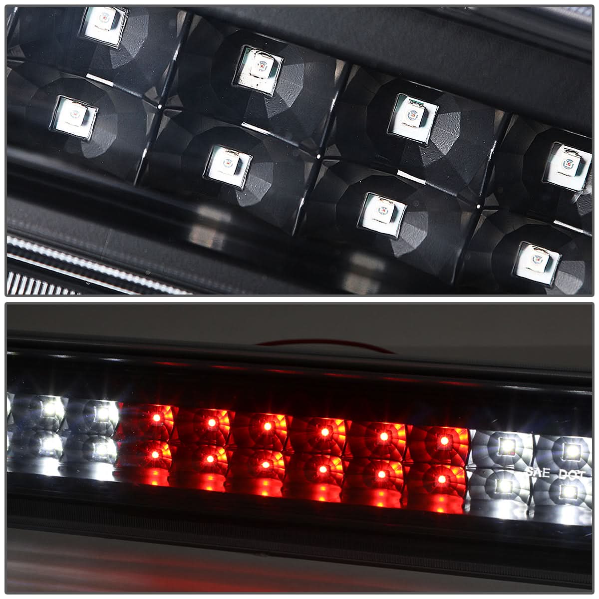 2015-2018 Chevrolet Colorado GMC Canyon LED 3rd Brake Light - Black